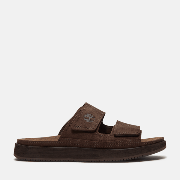 Timberland - Casco Cove Slide Sandale für Herren in Dunkelbraun, Herren, Braun, Größe: 45