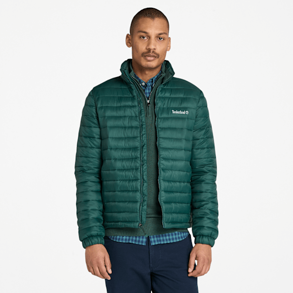 Axis Peak Durable Water-Repellent Jacket for Men in Dark Green