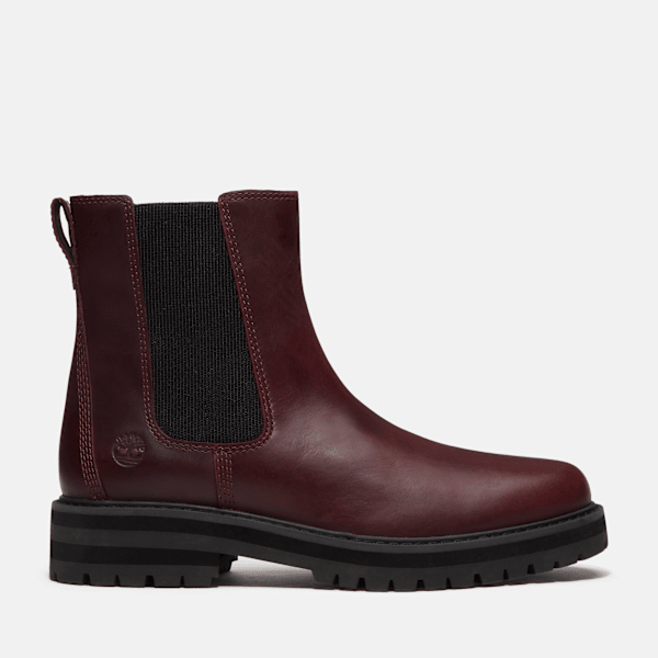 Timberland Timberland - Britton Drive Chelsea Boot for Women in Burgundy, Woman, Burgundy