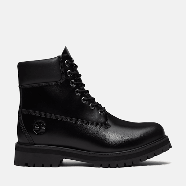 Timberland - Heritage 6-Inch Waterproof Boot for Men in Black, Man, Black, Size: 9.5