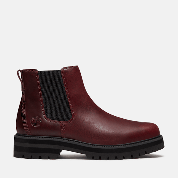 Timberland - Britton Drive Chelsea Boot für Herren in Burgunderrot, Herren, Burgunderrot, Größe: 45.5