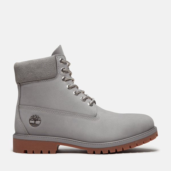 Timberland® Heritage 6-Inch Waterproof Boot for Men in Grey