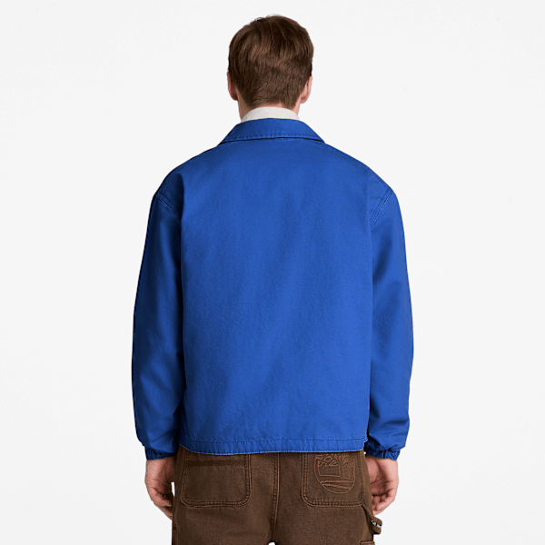 Coach Jacket for Men in Blue
