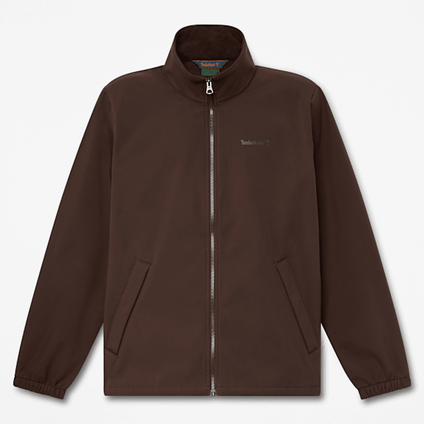 ダークブラウン36 Windproof Full-Zip Softshell Jacket for Men in Dark Brown