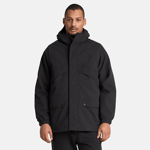 Weatherline Archive-Inspired Parka for Men in Black