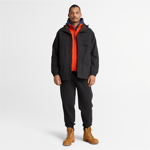 Weatherline Archive-Inspired Parka for Men in Black