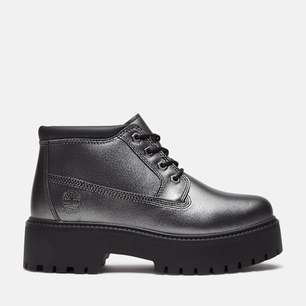 Timberland Stone Street Platform Mid Waterproof Boot for Women in Grey, Woman, Grey