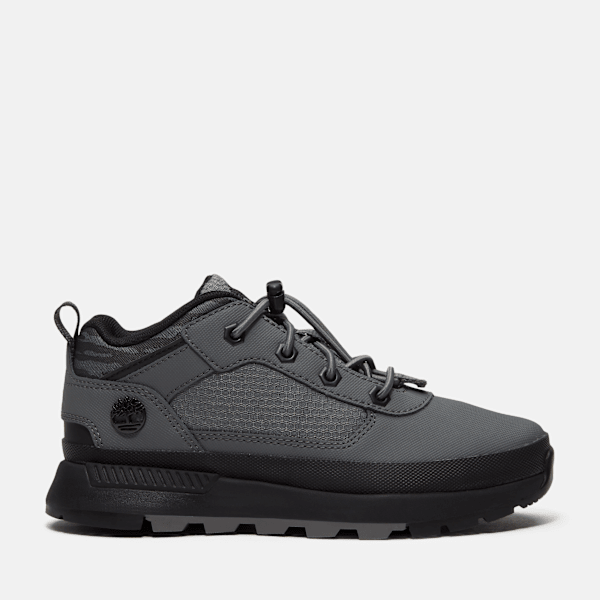 Timberland Timberland - Field Trekker Bungee Trainer for Youth in Dark Grey, Grey