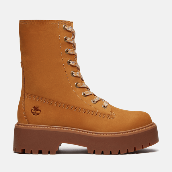 Timberland Timberland - Stone Street Platform Mid Boot for Women in Yellow, Woman, Yellow