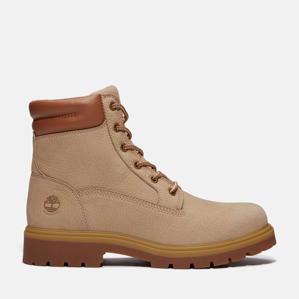 Timberland Auburn Falls 6-Inch Waterproof Boot for Women in Beige, Woman, Beige