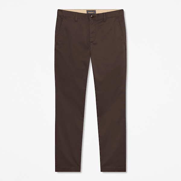 Timberland - Claremont Chinohose aus Twill mit schmalem Bein für Herren in Dunkelbraun, Herren, Braun, Größe: 29