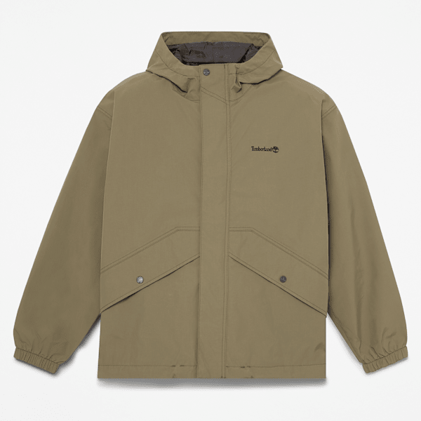 Timberland - Wasserdichte Weatherline Shell-Jacke für Herren in Dunkelgrün, Herren, Grün, Größe: S