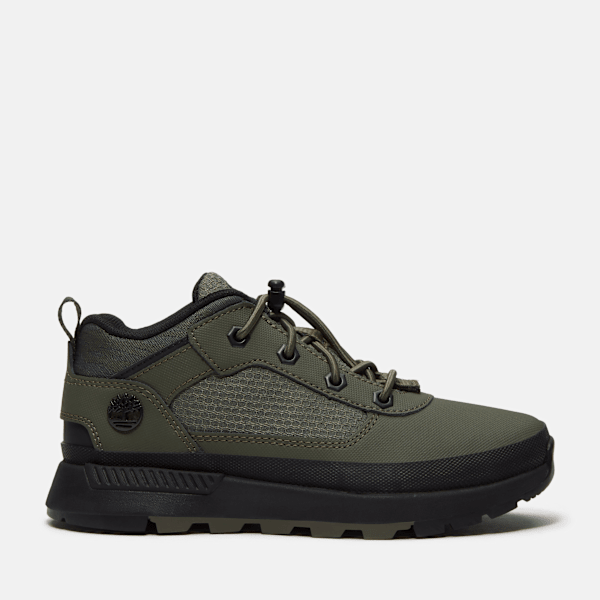 Timberland Timberland - Field Trekker Bungee Trainer for Youth in Dark Green, Green