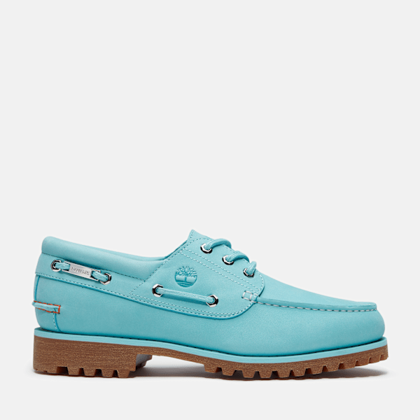 Timberland Timberland - x Jacquemus Authentic Boat Shoe in Light Blue, Man, Blue