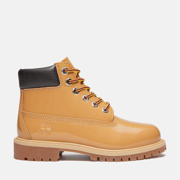Timberland Timberland - Premium 6-Inch Waterproof Boot for Youth in Light Brown, Brown