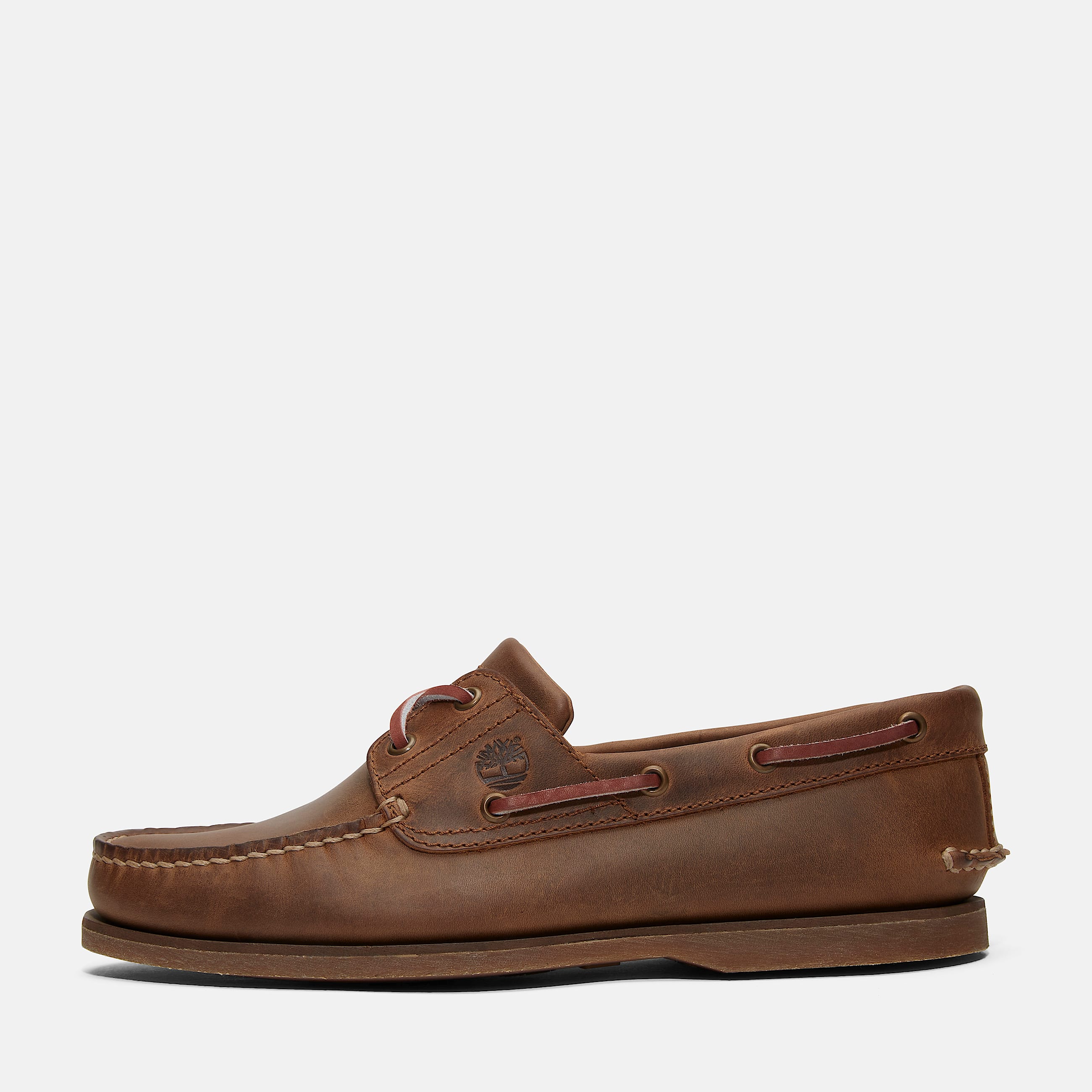 Chaussure bateau classique  2 illets pour homme en marron TBL marron ALT7