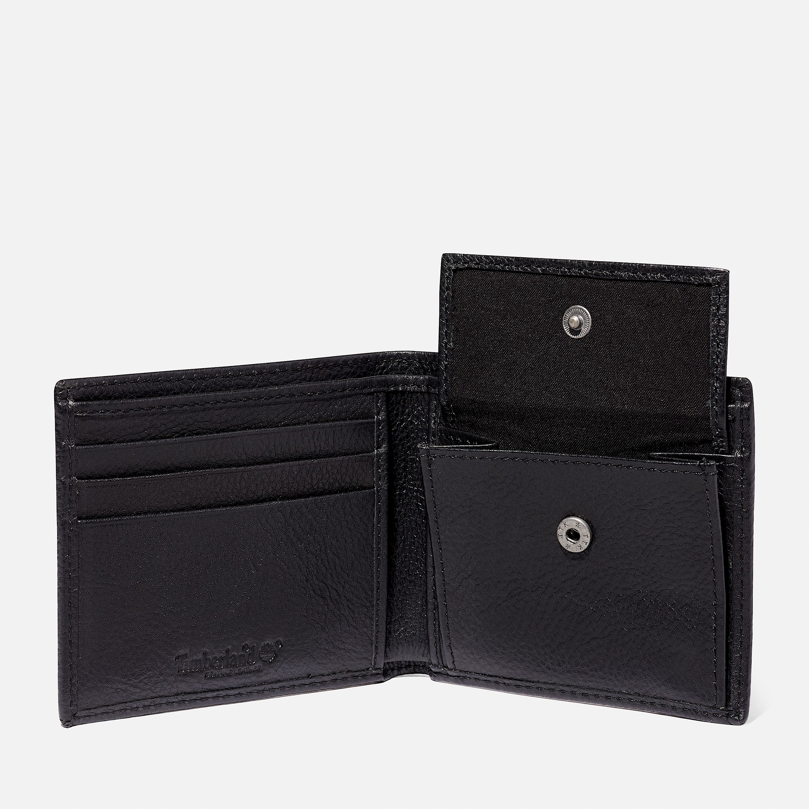 Portefeuille  deux volets avec poche pour la monnaie Kennebunk pour homme en noir TBL noir ALT1