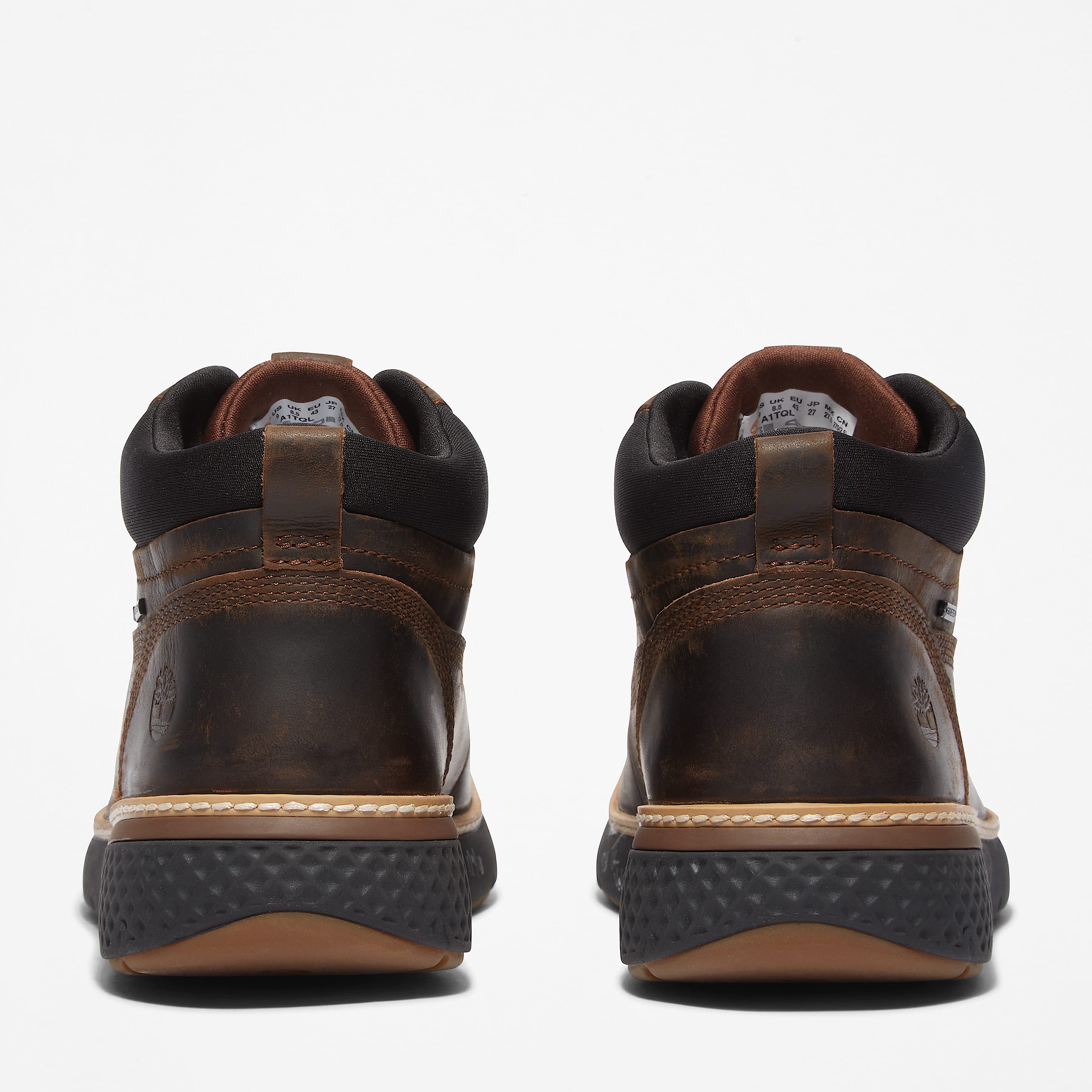 Wasserdichter Cross Mark Chukka fr Herren in Dunkelbraun TBL Braun ALT4