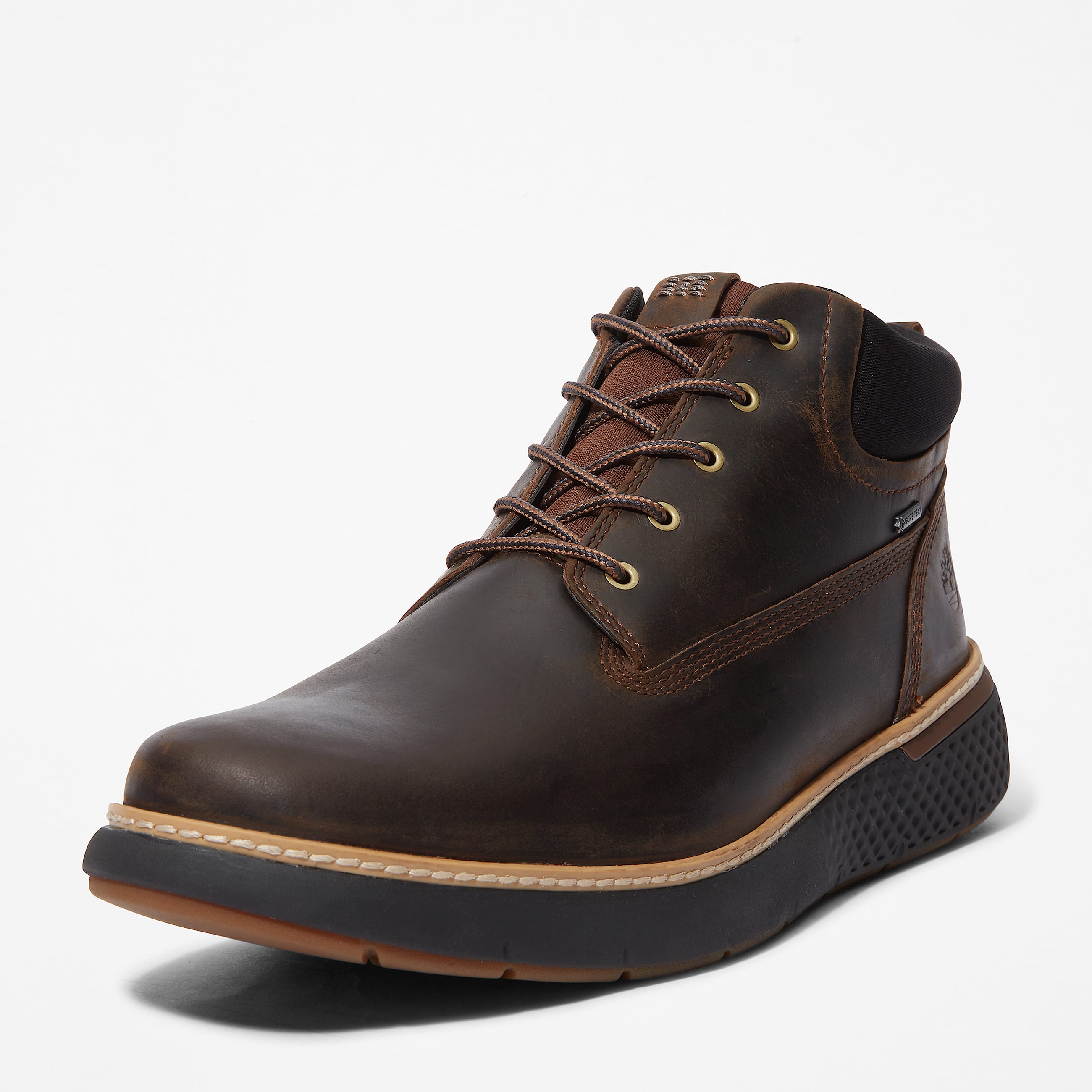 Wasserdichter Cross Mark Chukka fr Herren in Dunkelbraun TBL Braun ALT8
