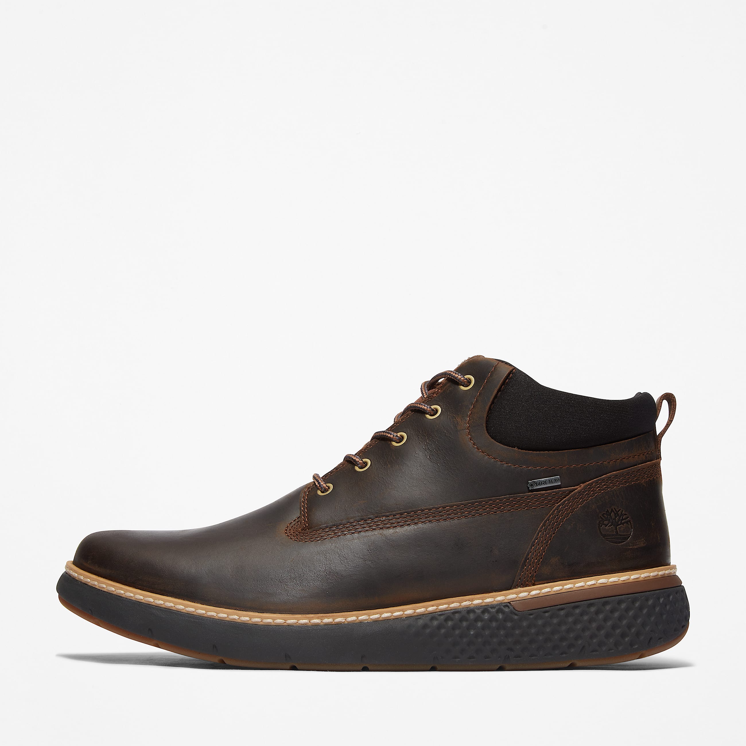 Wasserdichter Cross Mark Chukka fr Herren in Dunkelbraun TBL Braun ALT7