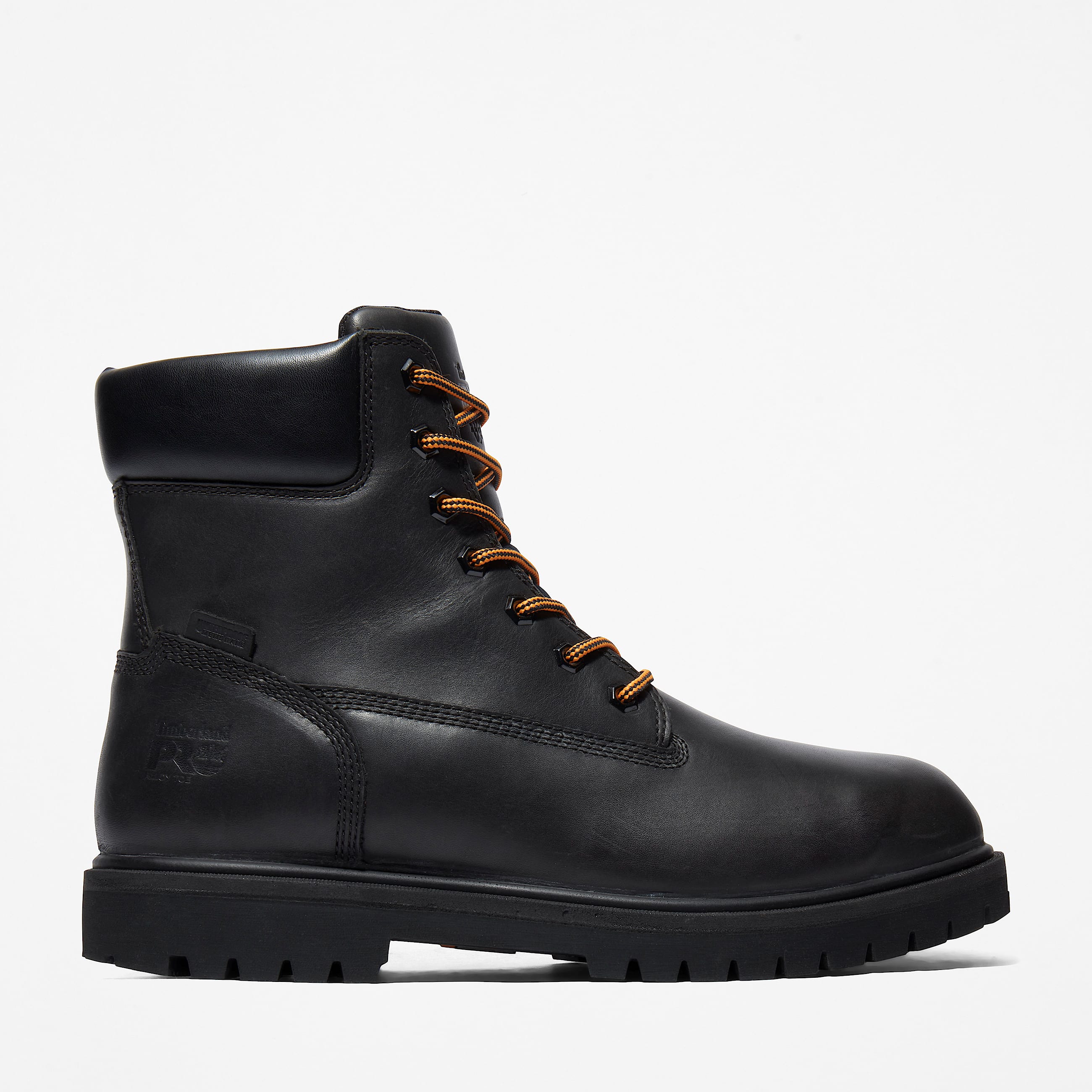 Timberland PRO Iconic Waterproof Alloy Toe Work Boot for Men in Black TBL Black HERO