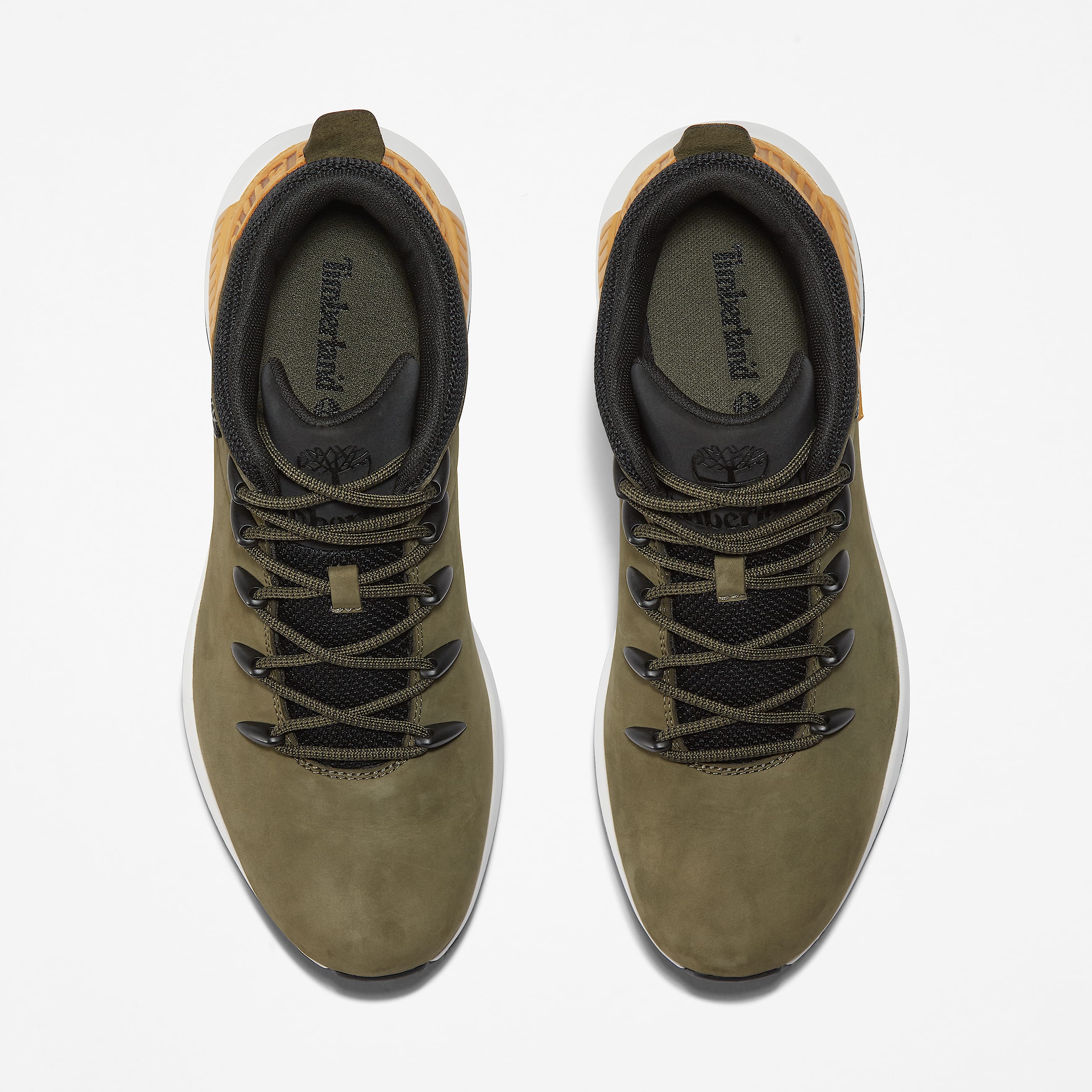 Sprint Trekker Halfhoge Sneaker voor heren in donkergroen TBL groen ALT1