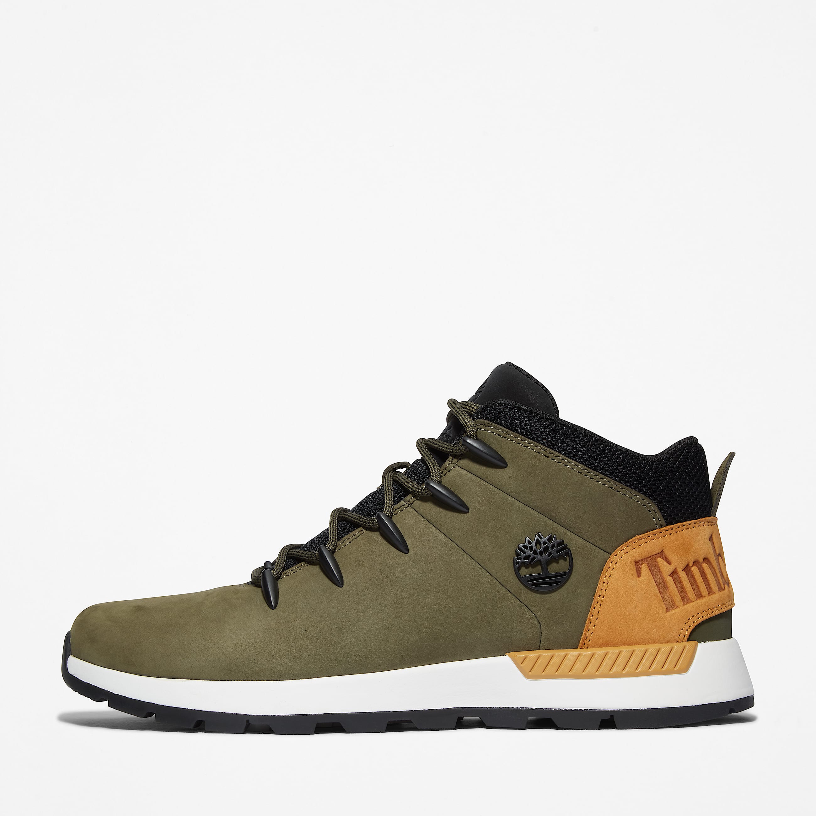 Sprint Trekker Halfhoge Sneaker voor heren in donkergroen TBL groen ALT7