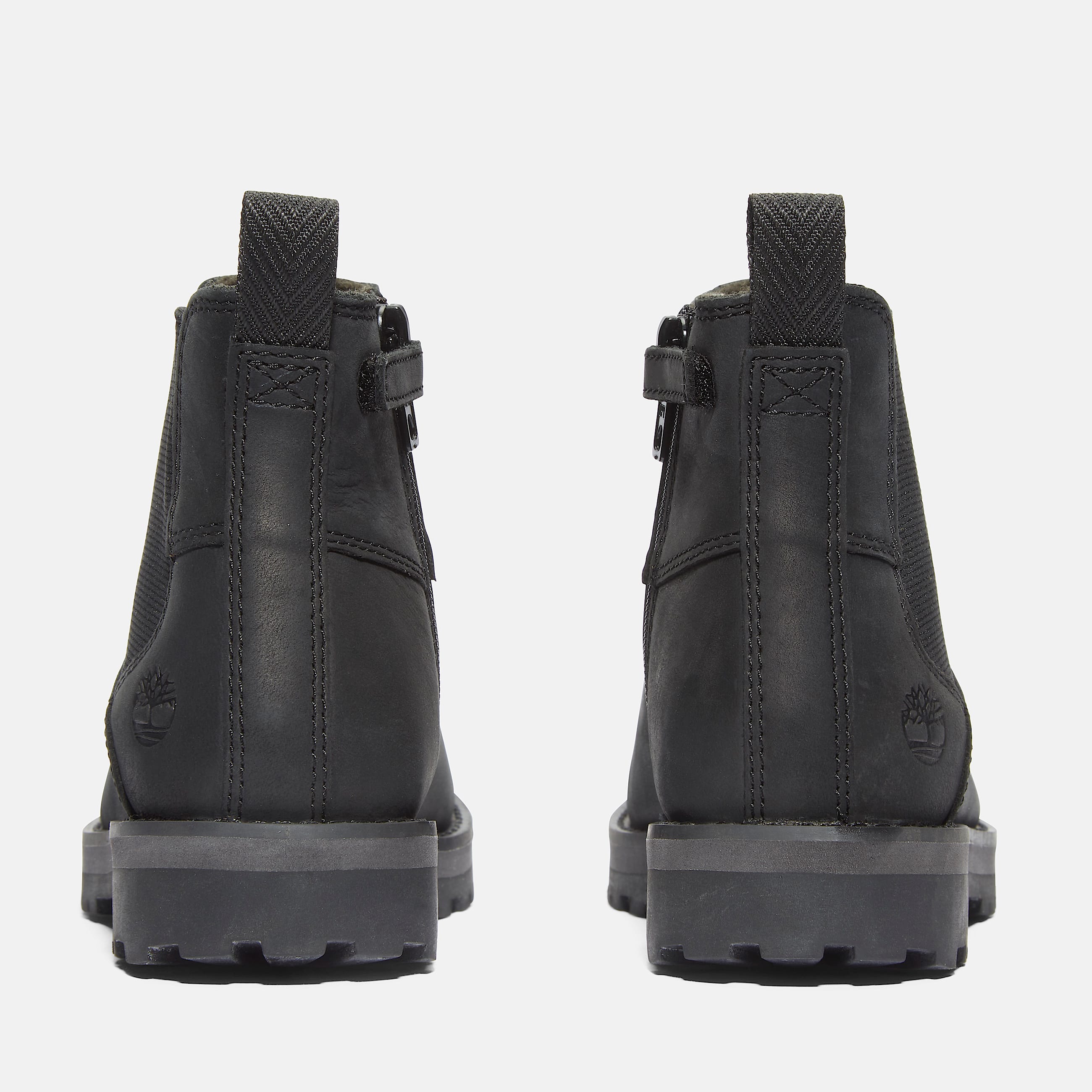 Courma Kid Chelsea Boot for Youth in Black TBL Black ALT4