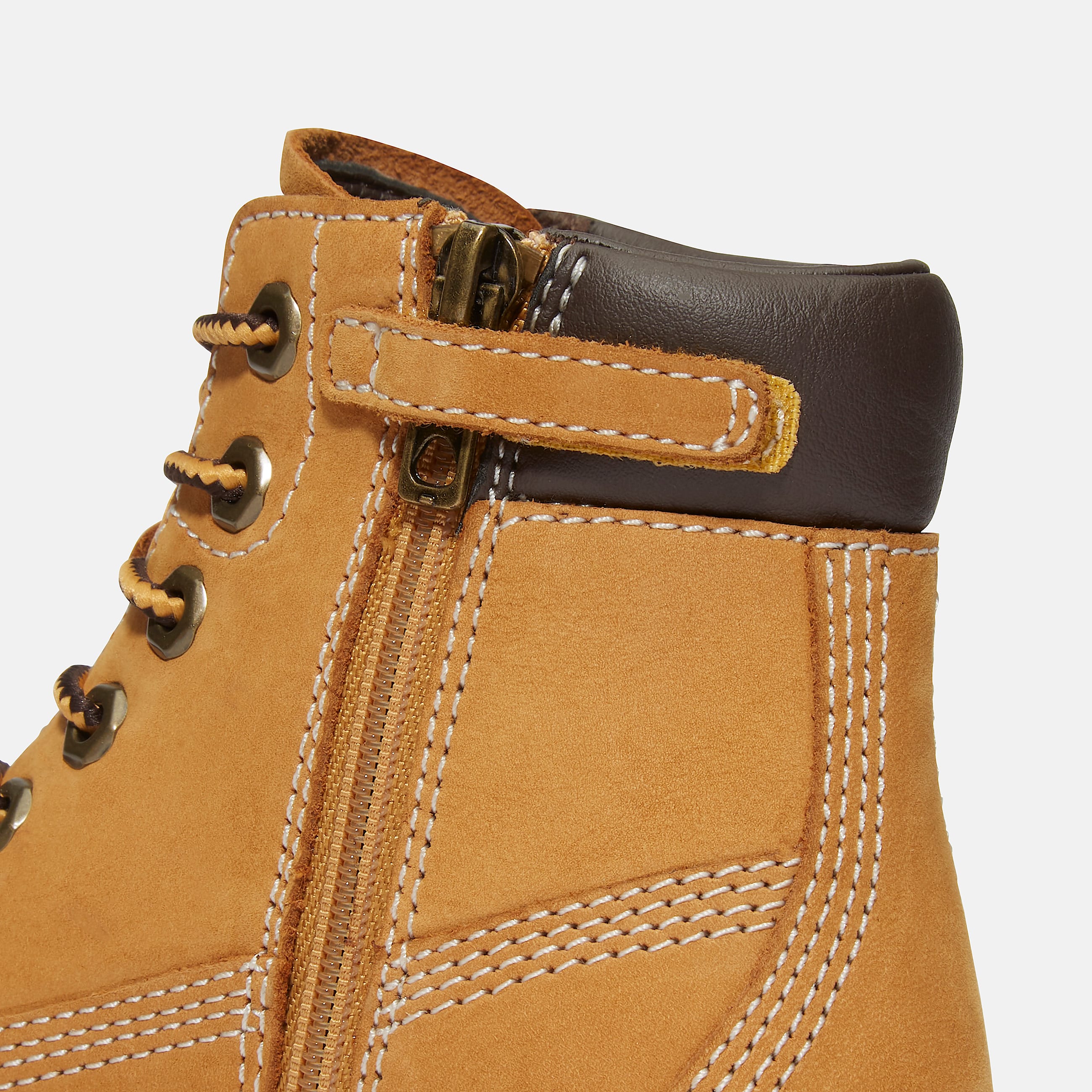 Botte  lacets Courma Kid pour enfant en jaune TBL jaune ALT6