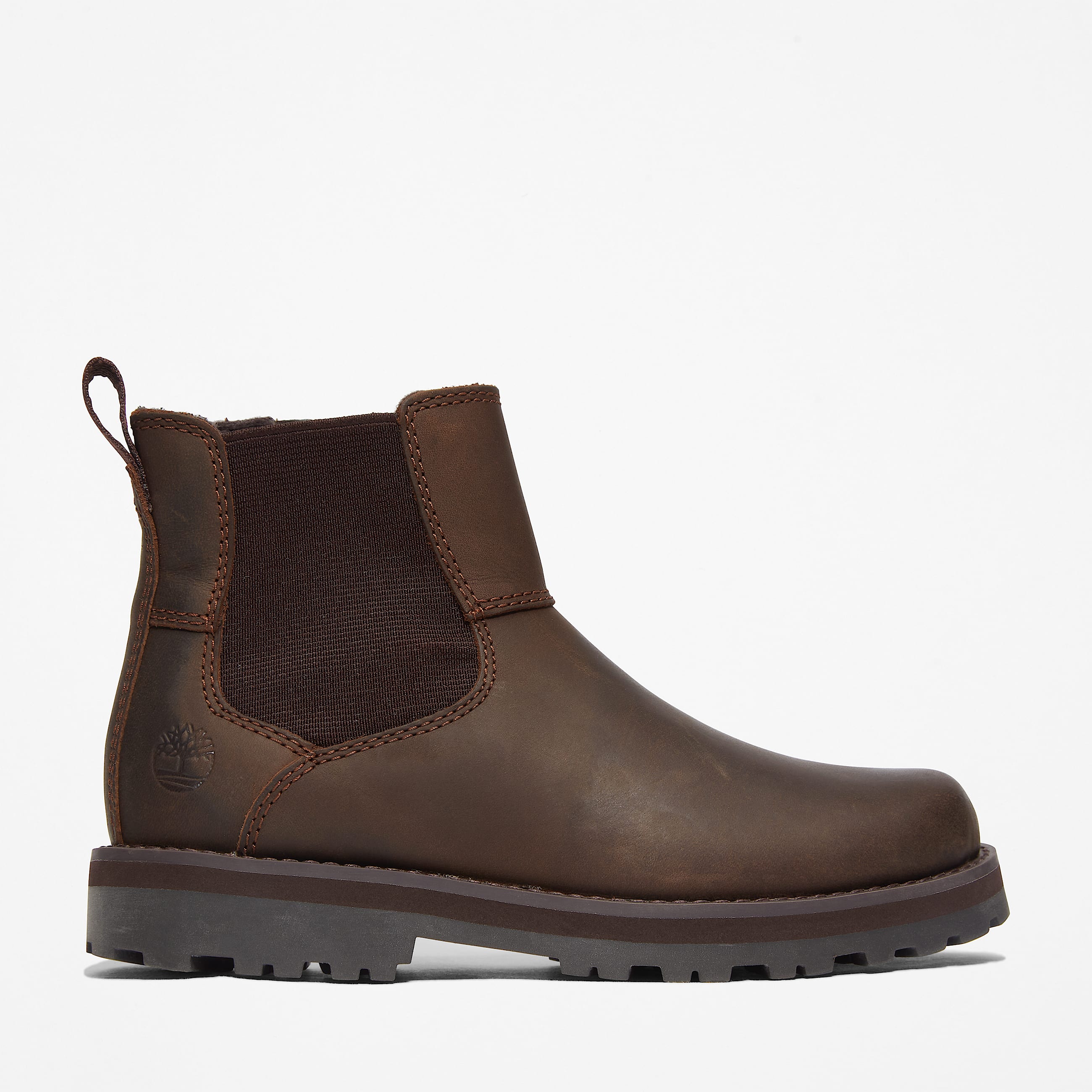 Courma Kid Chelsea Boot for Junior in Dark Brown TBL Brown HERO