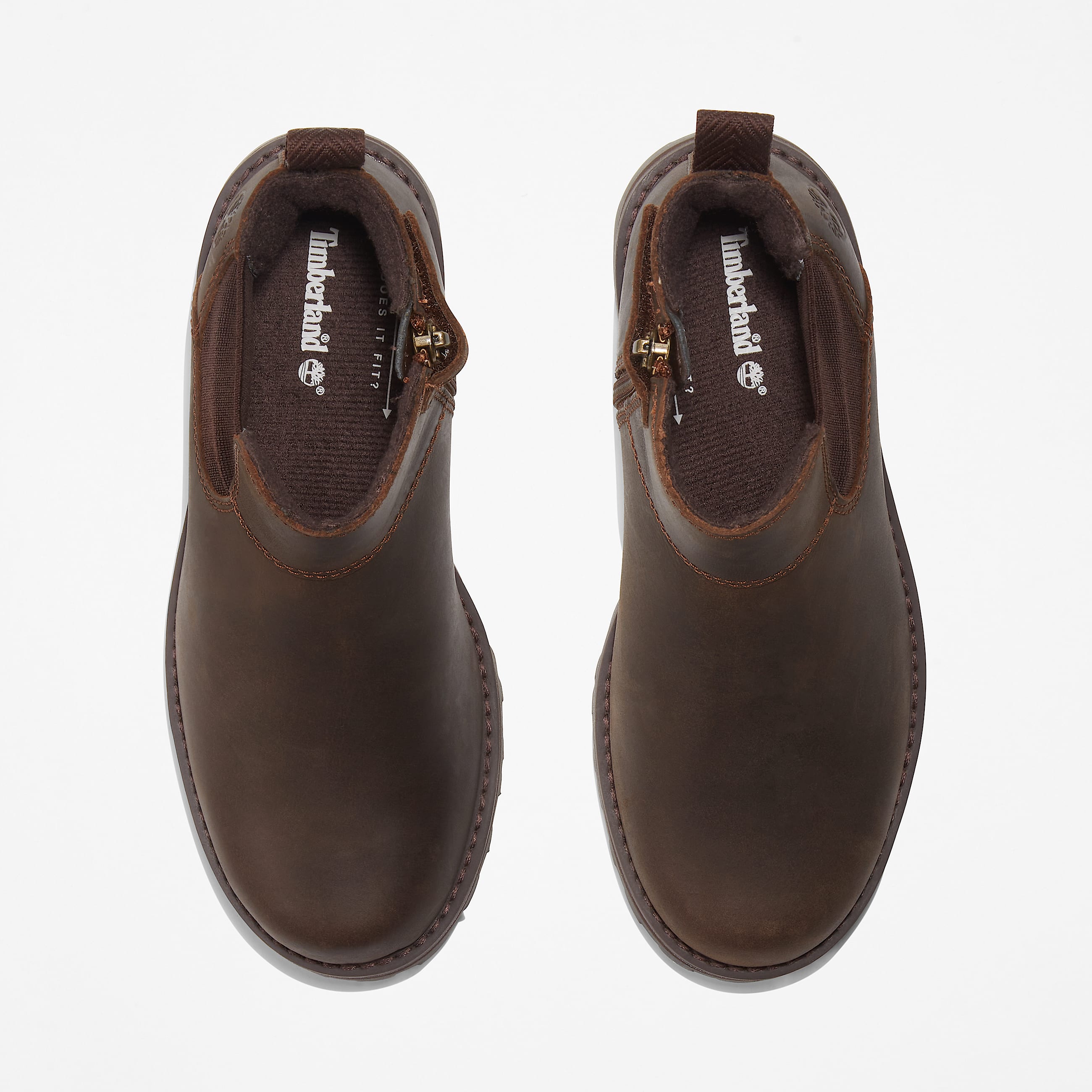 Courma Kid Chelsea Boot for Junior in Dark Brown TBL Brown ALT1