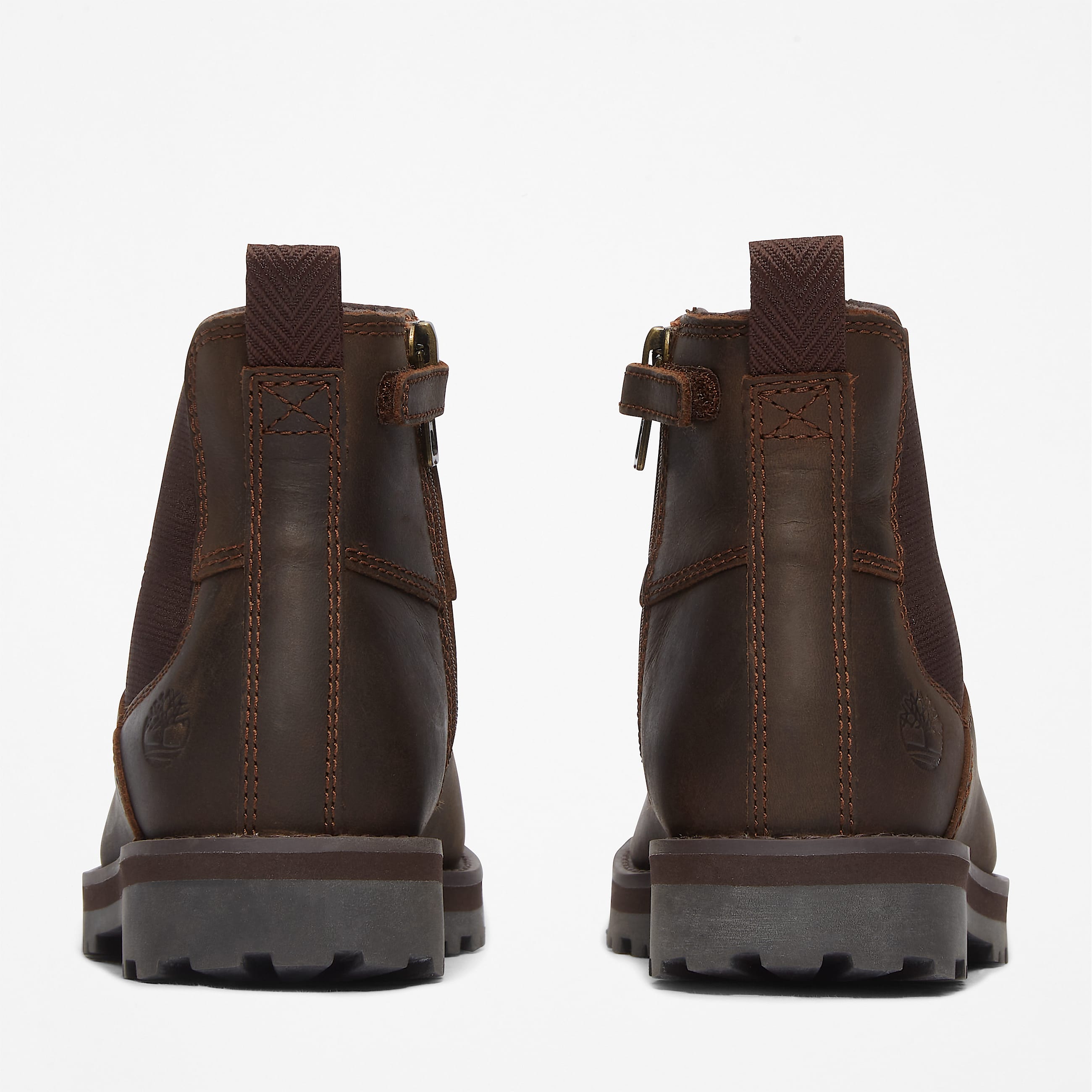 Courma Kid Chelsea Boot for Junior in Dark Brown TBL Brown ALT4