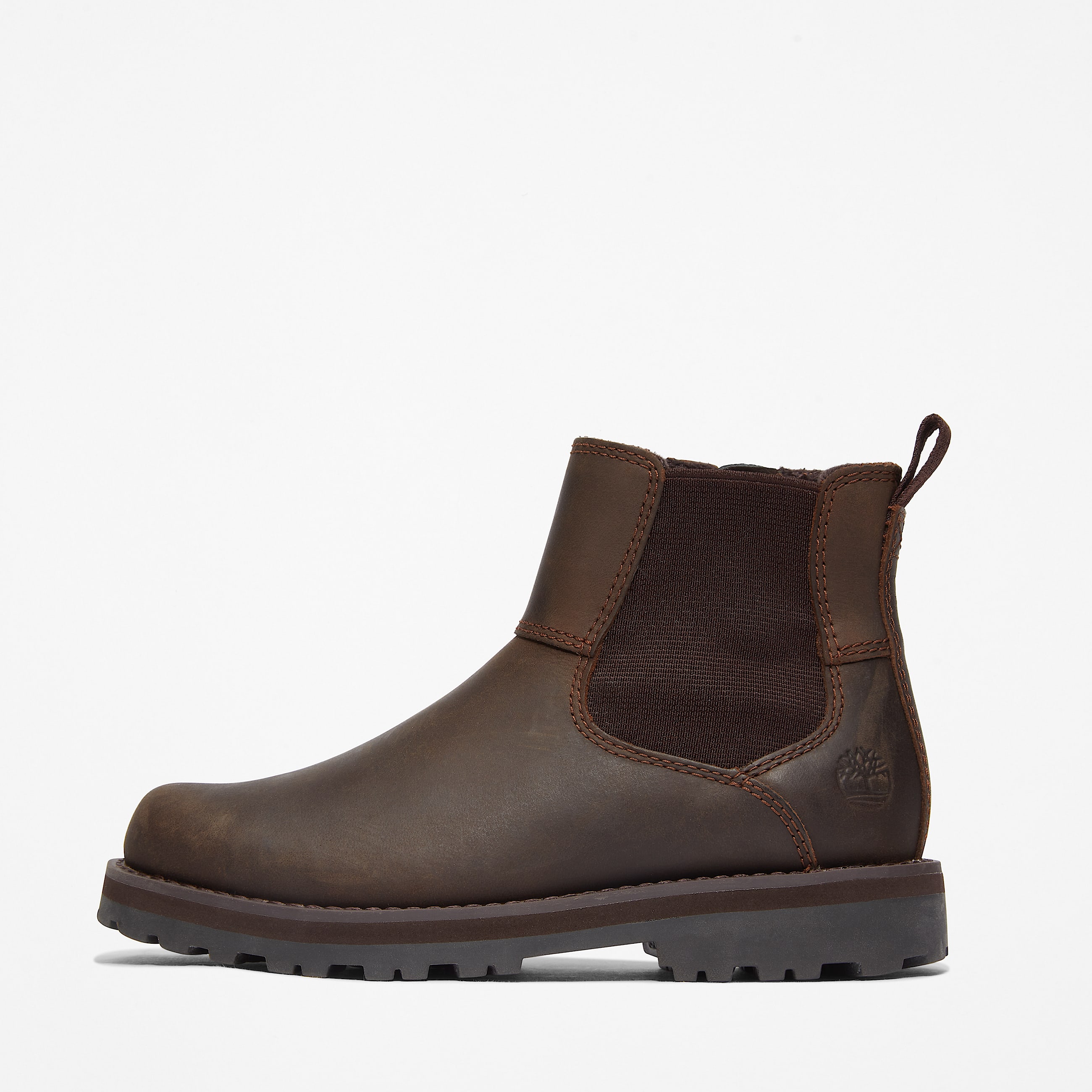Courma Kid Chelsea Boot for Junior in Dark Brown TBL Brown ALT7