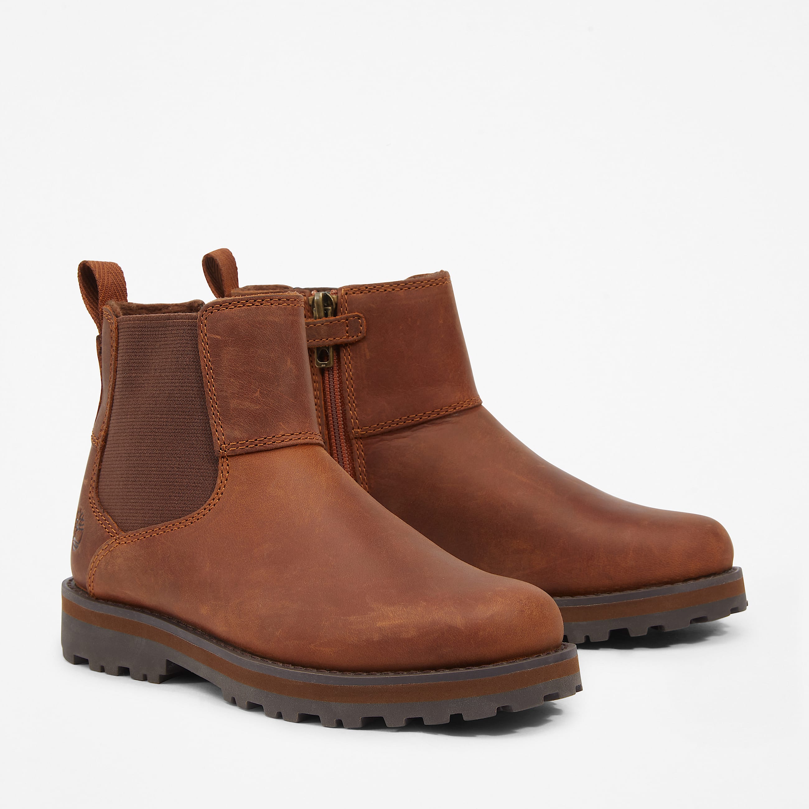 Courma Kid Chelsea Boot for Junior in Brown TBL Brown ALT3