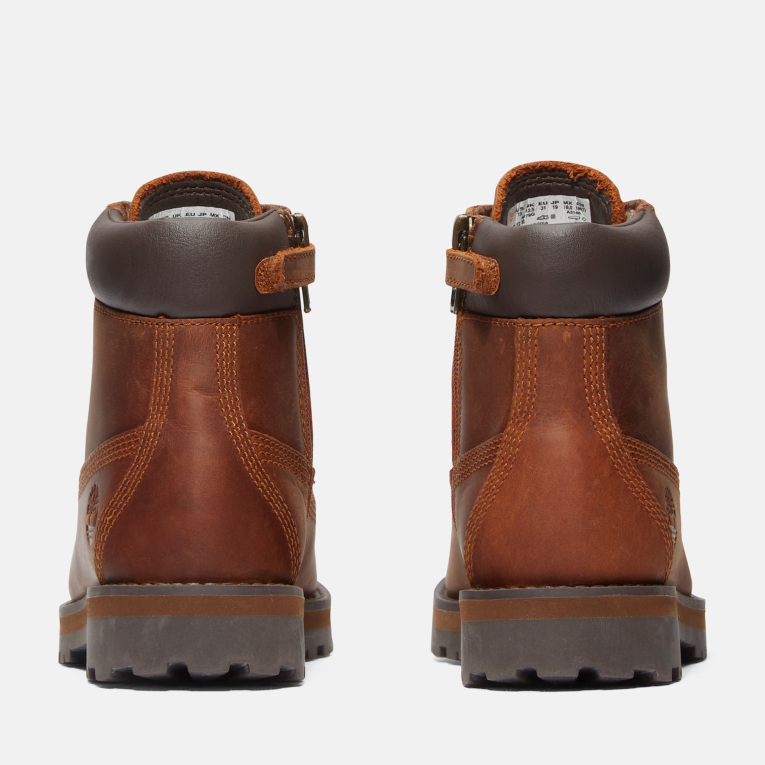 Courma Kid Laceup Boot for Junior in Brown TBL Brown ALT4