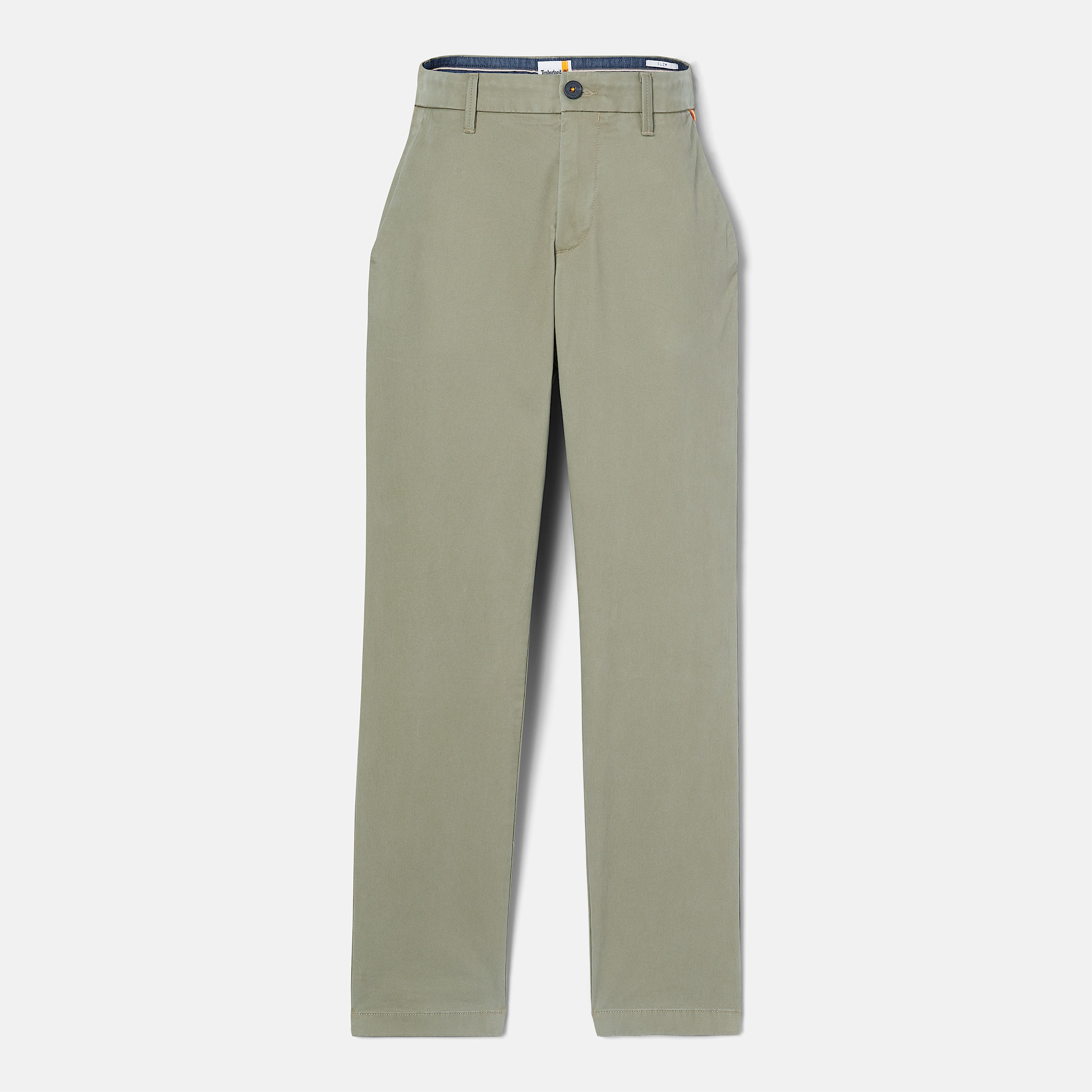 Claremont Twill Chino Slim Trouser for Men in Brown TBL Brun ALT6