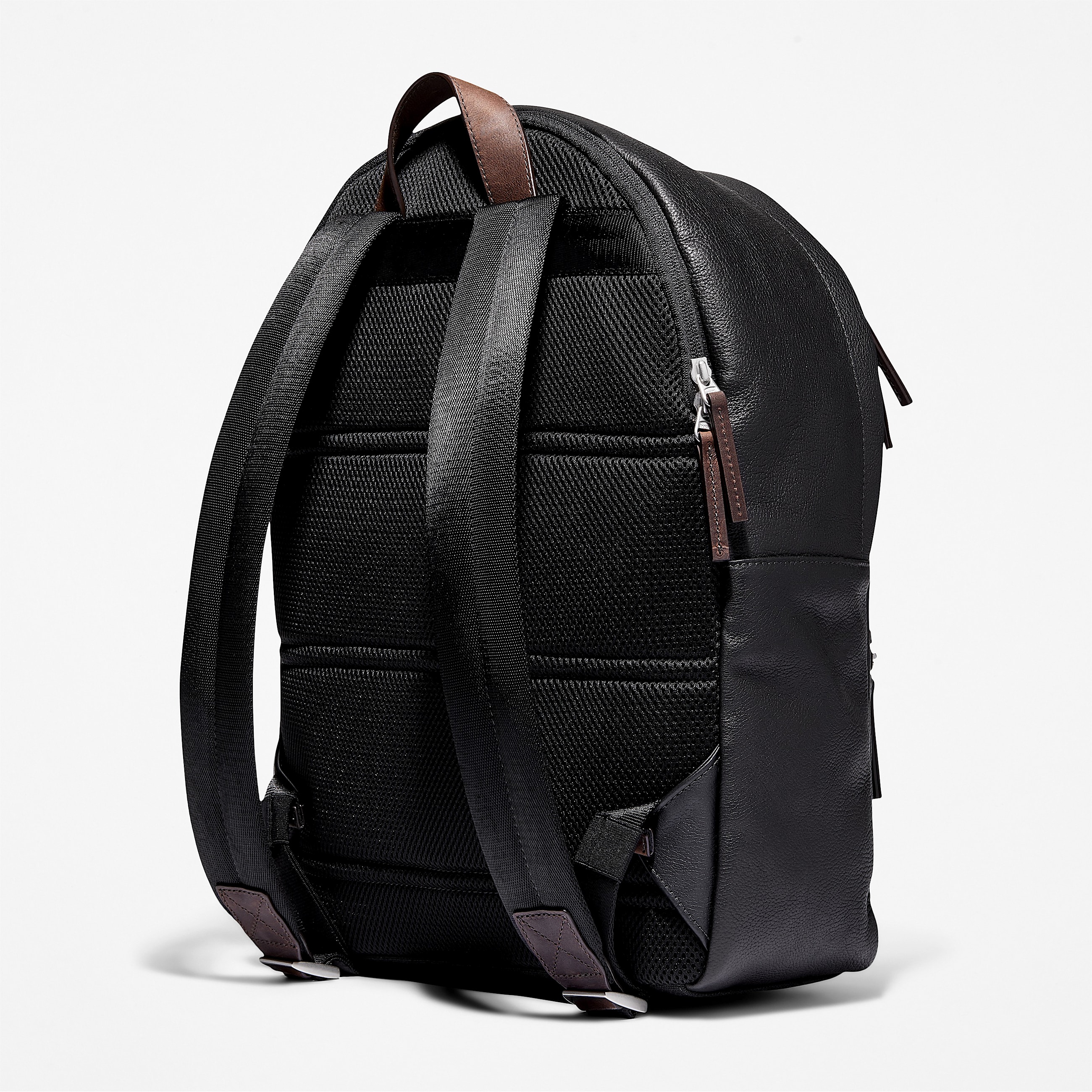 Moderner Tuckerman Lederrucksack in Schwarz TBL Schwarz ALT2