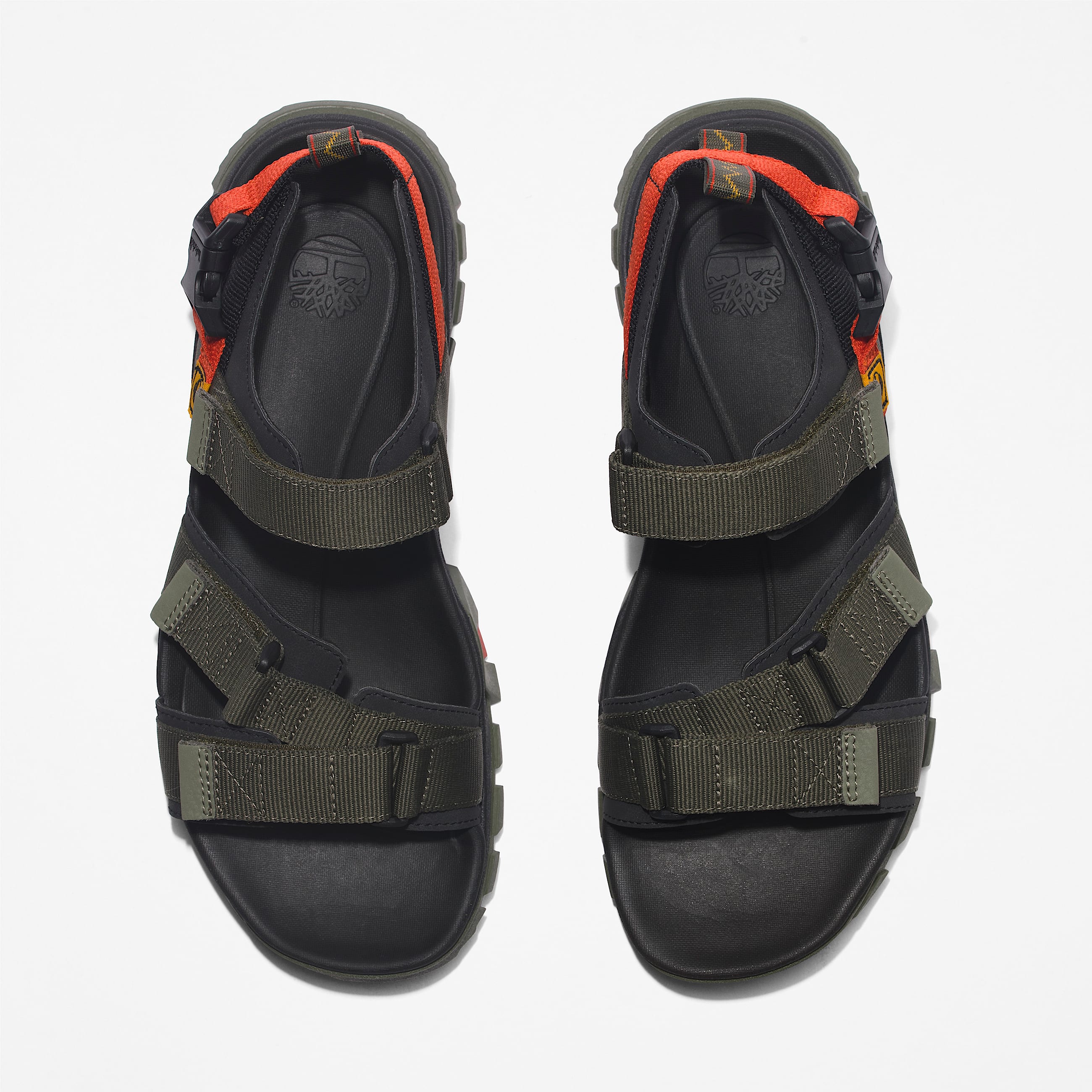 Sandale  bride arrire Garrison Trail pour homme en vert TBL Verte ALT1