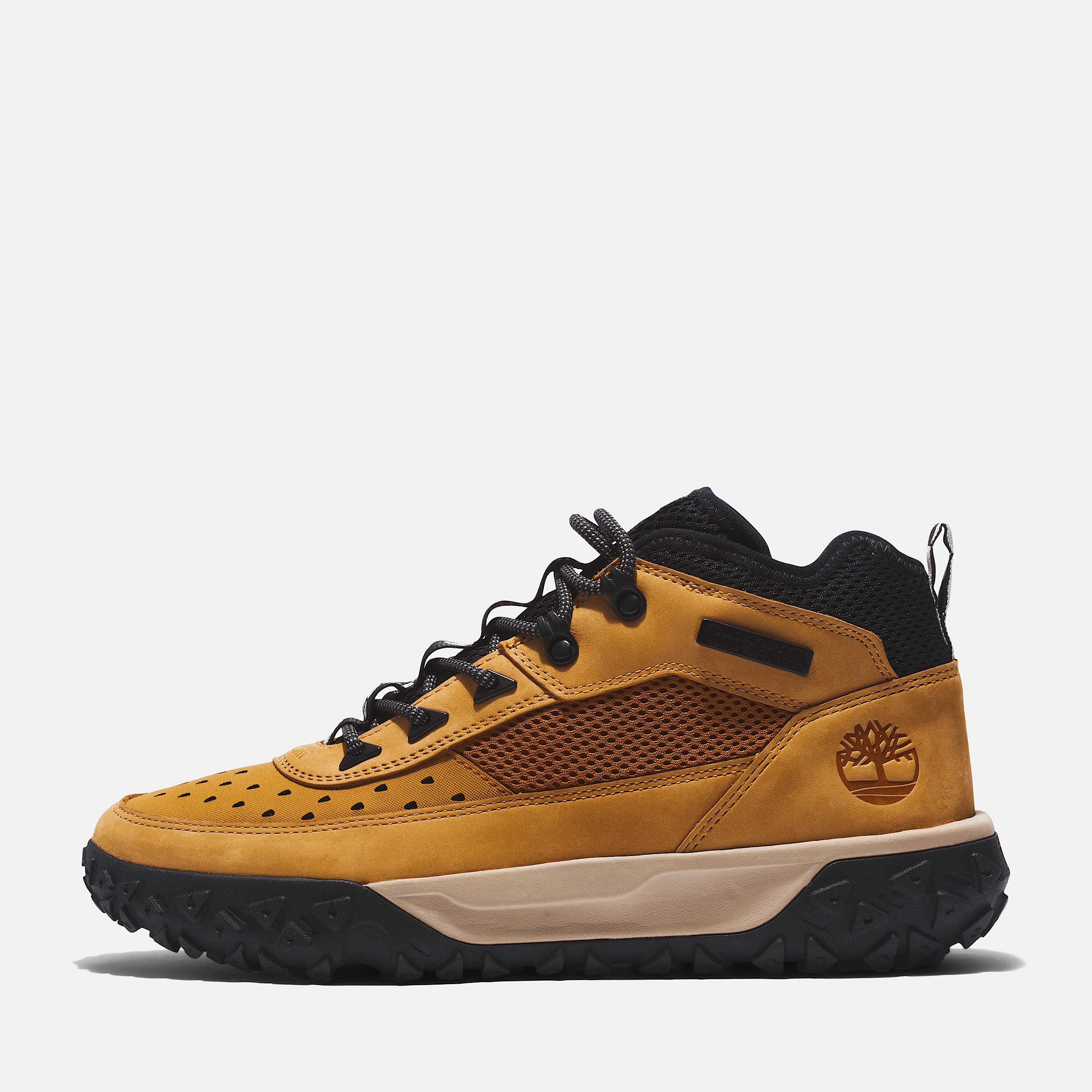 Greenstride Motion 6 Mid Trainer for Men in Yellow TBL Yellow ALT8