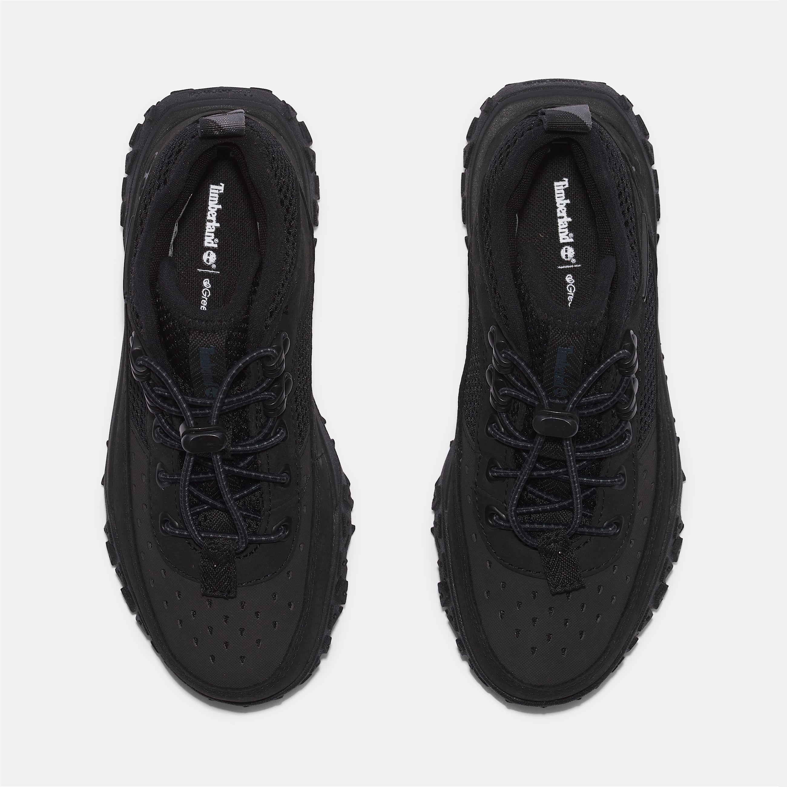 GreenStride Motion 6 Mid Bungee Trainer for Youth in Black TBL Black ALT1