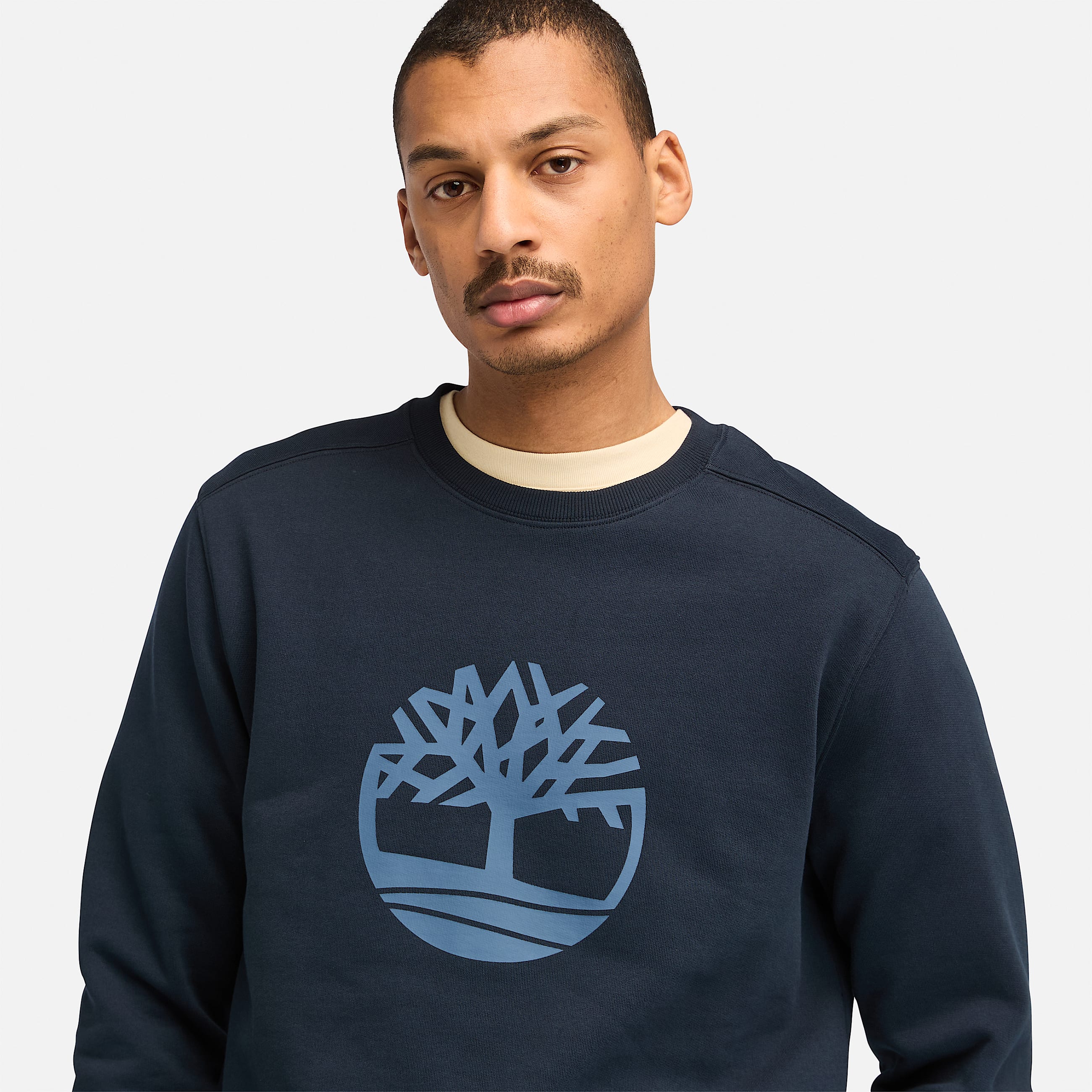 Sweatshirt  col rond Kennebec River pour homme en bleu fonc TBL bleu ALT2
