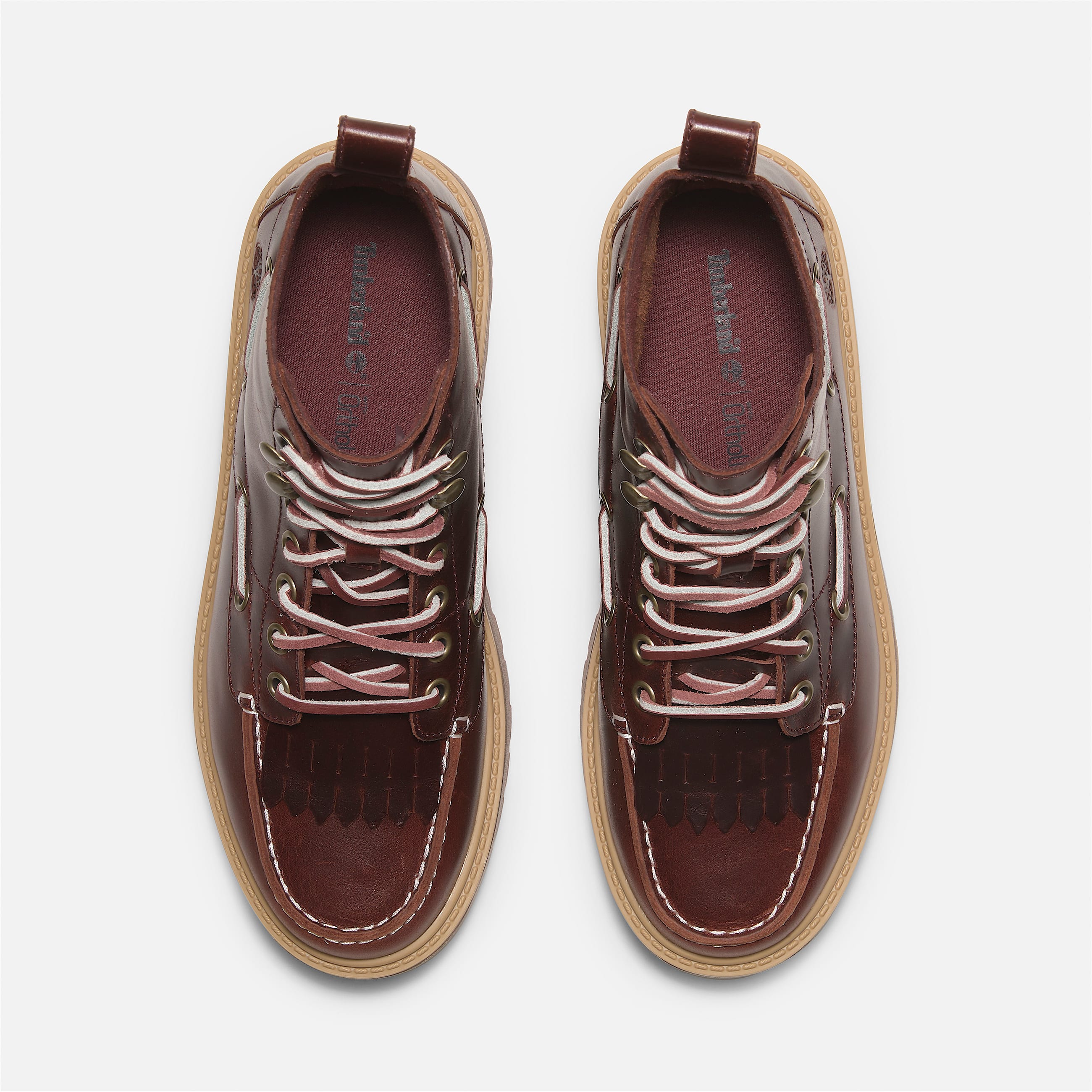 Bottine Kiltie compense Stone Street pour femme en rouge fonc TBL rouge ALT1