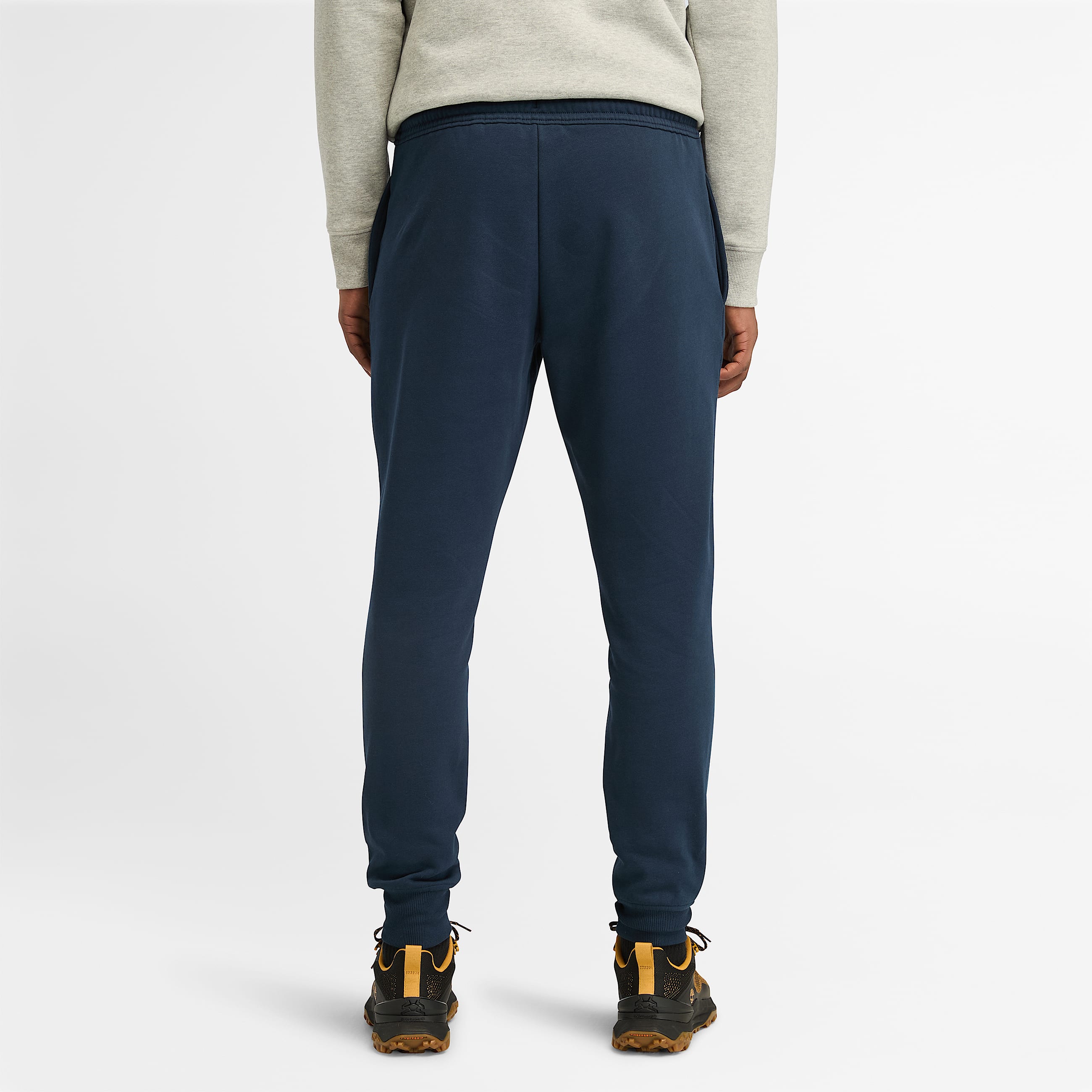 Exeter River Brushed Back Jogger for Men in Dark Blue TBL Blue ALT9