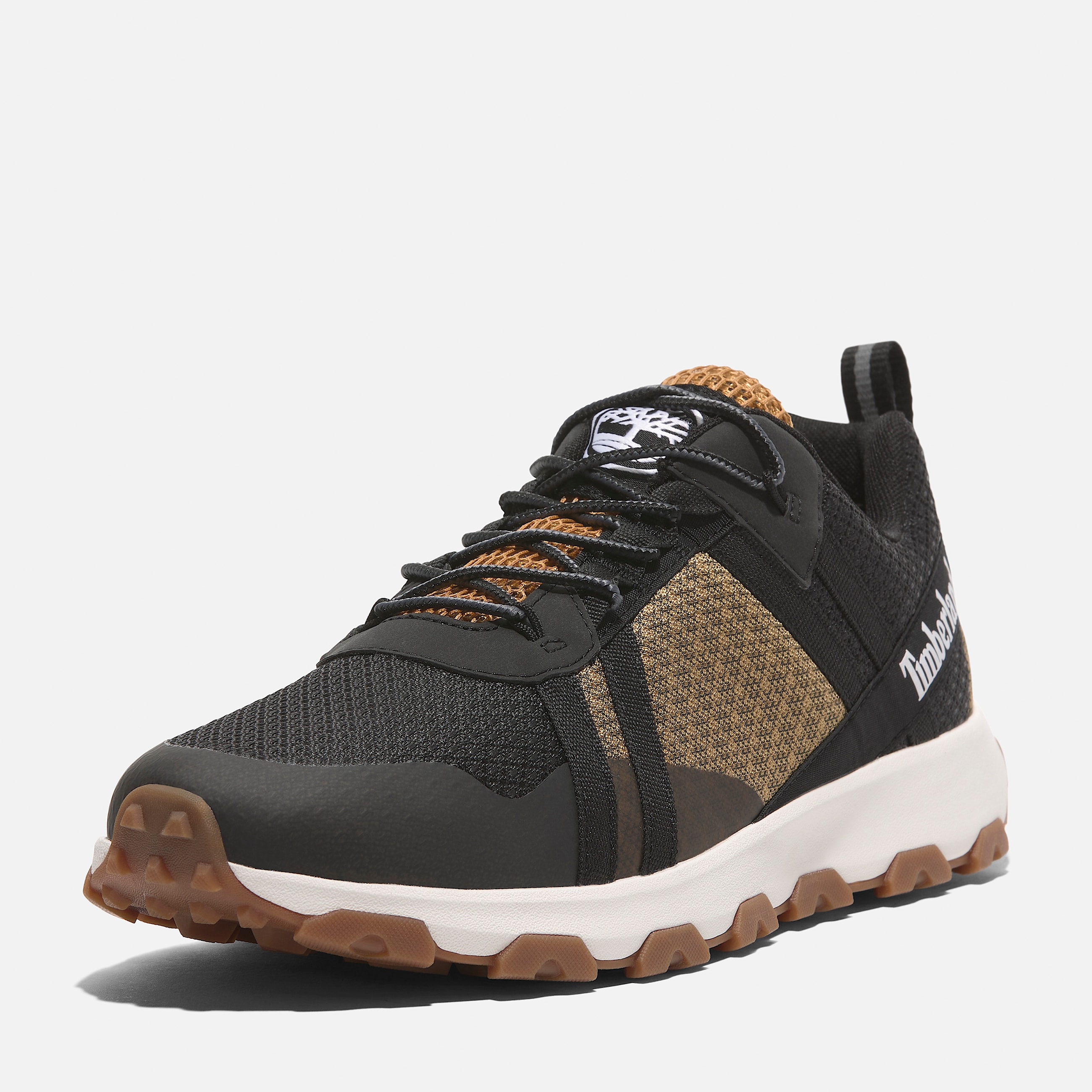 Winsor Trail Waterproof Trainer for Men in Yellow TBL Yellow ALT8