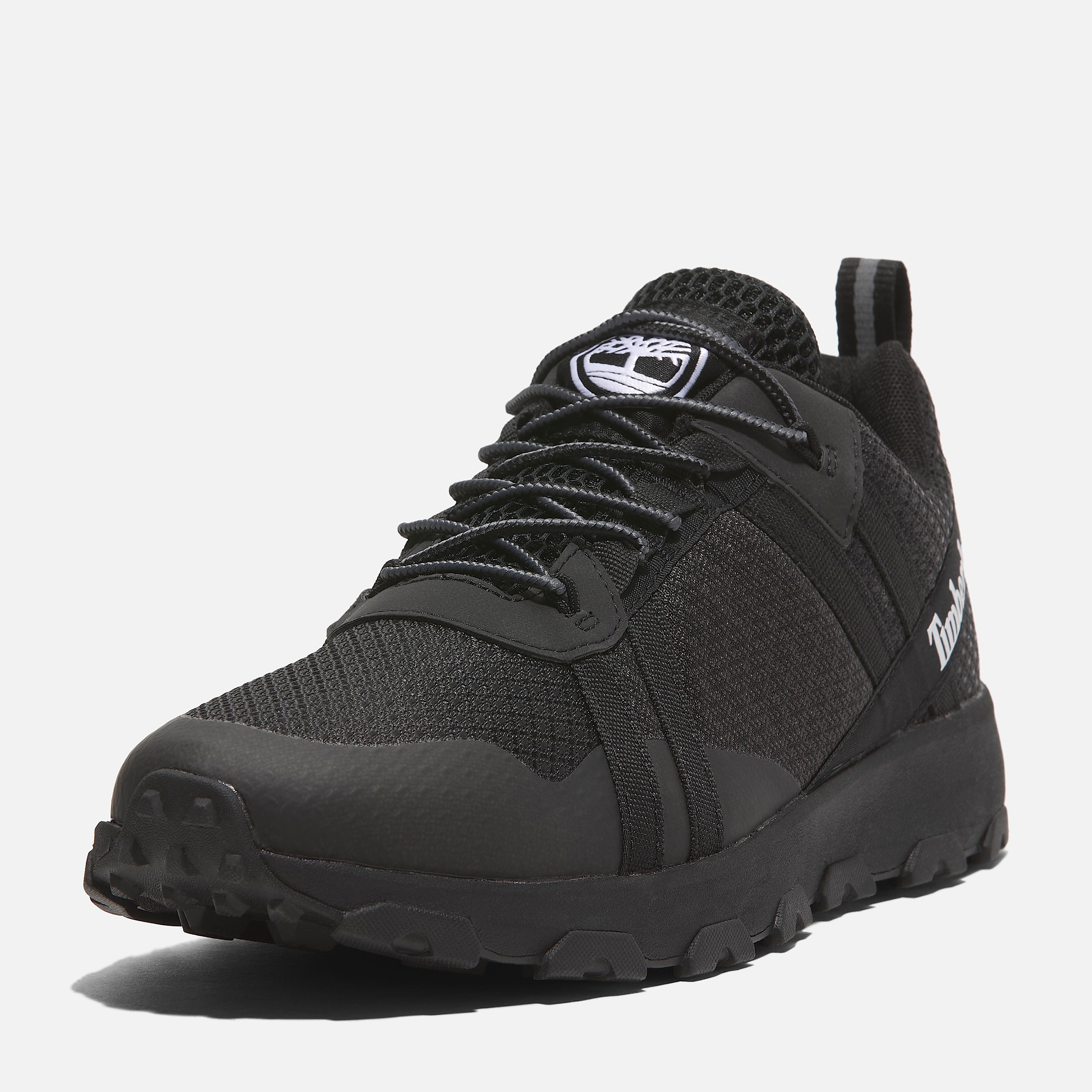 Winsor Trail Waterproof Trainer for Men in Black TBL Black ALT8