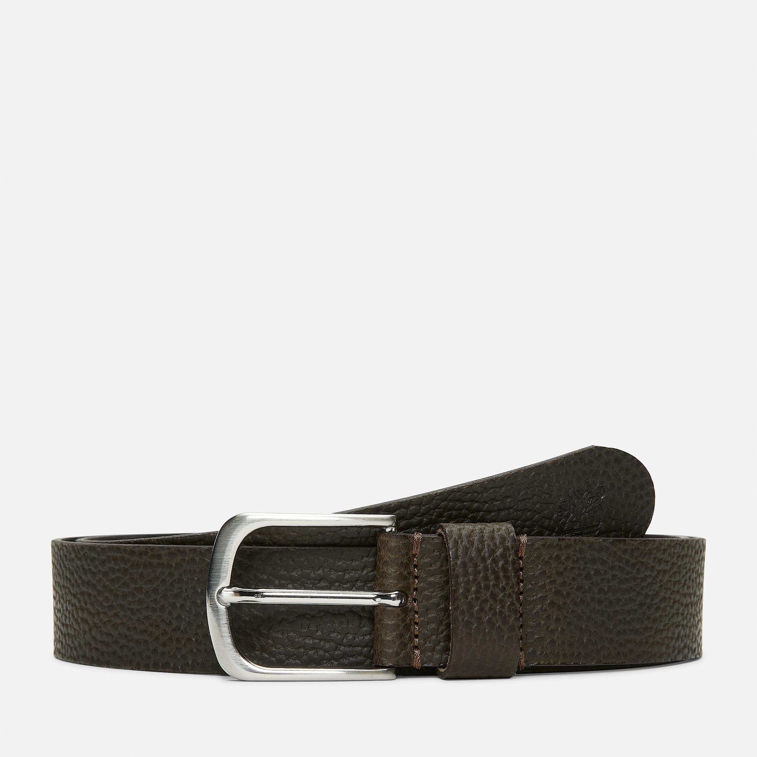 Ceinture en cuir emboss Canyon Lake en marron fonc TBL marron HERO