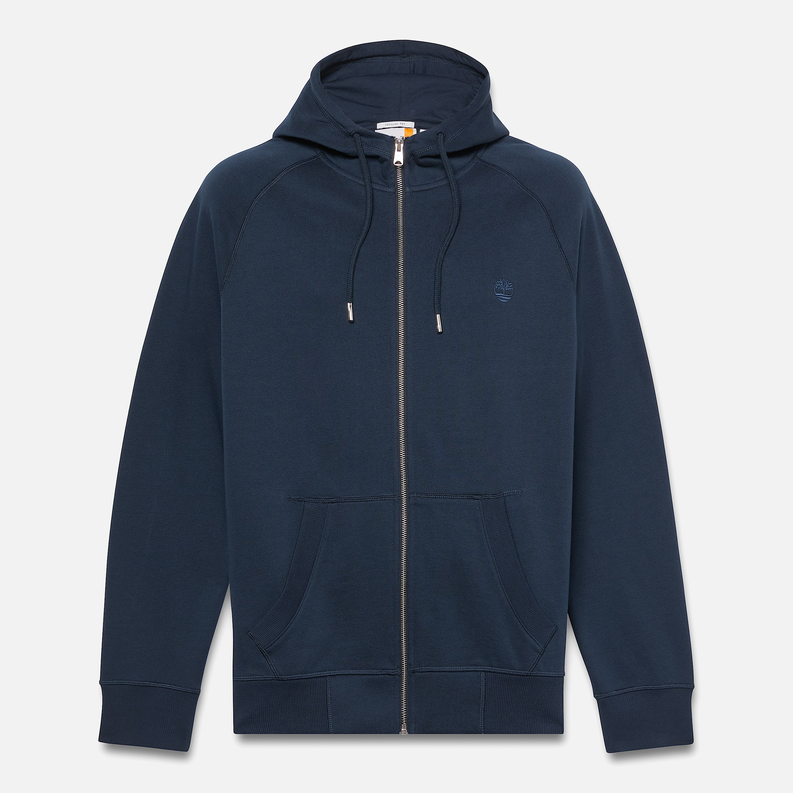 Exeter River Brushback FullZip Hoodie for Men in Dark Blue TBL Blue ALT10