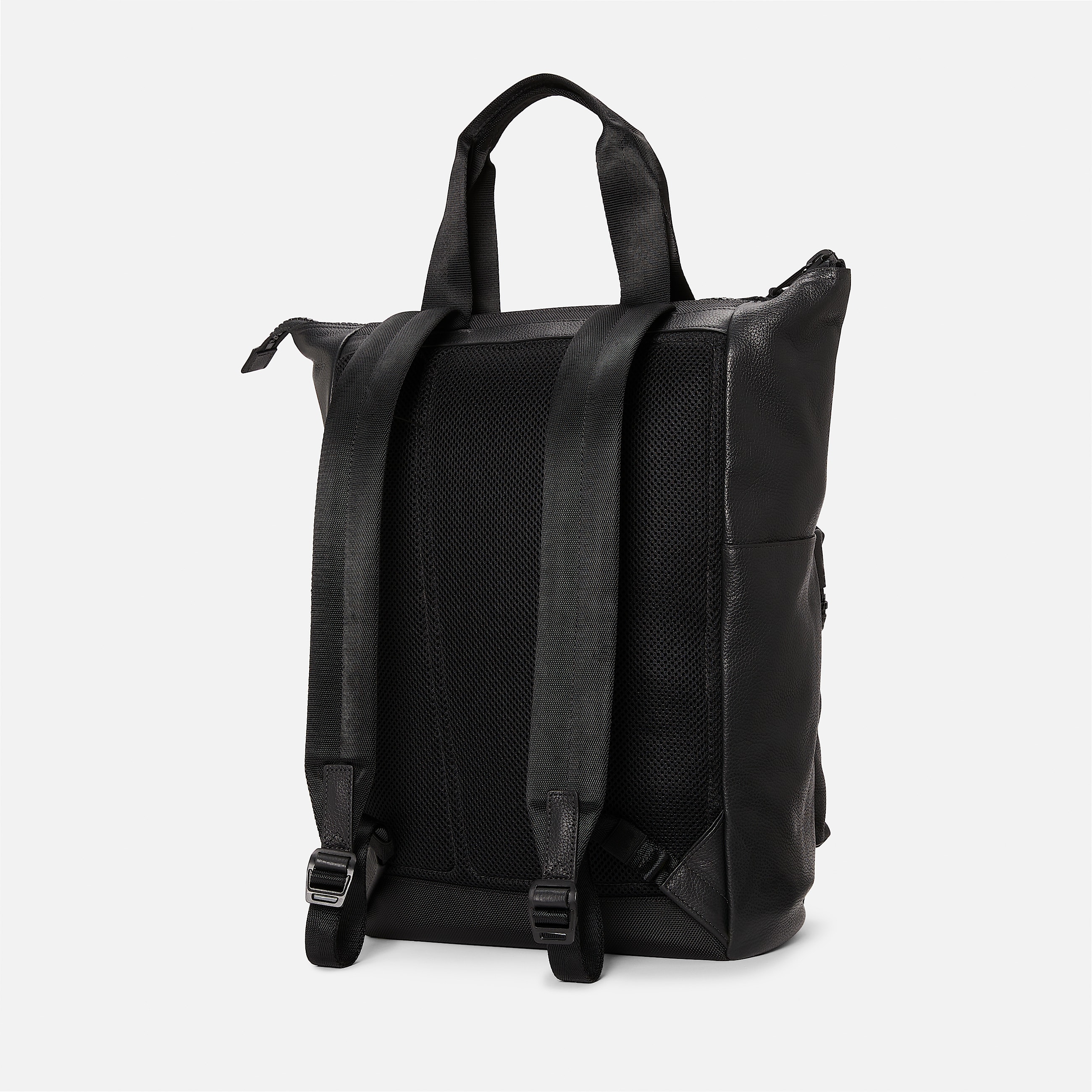 Sac  dos en cuir Tuckerman en Noir TBL noir ALT2
