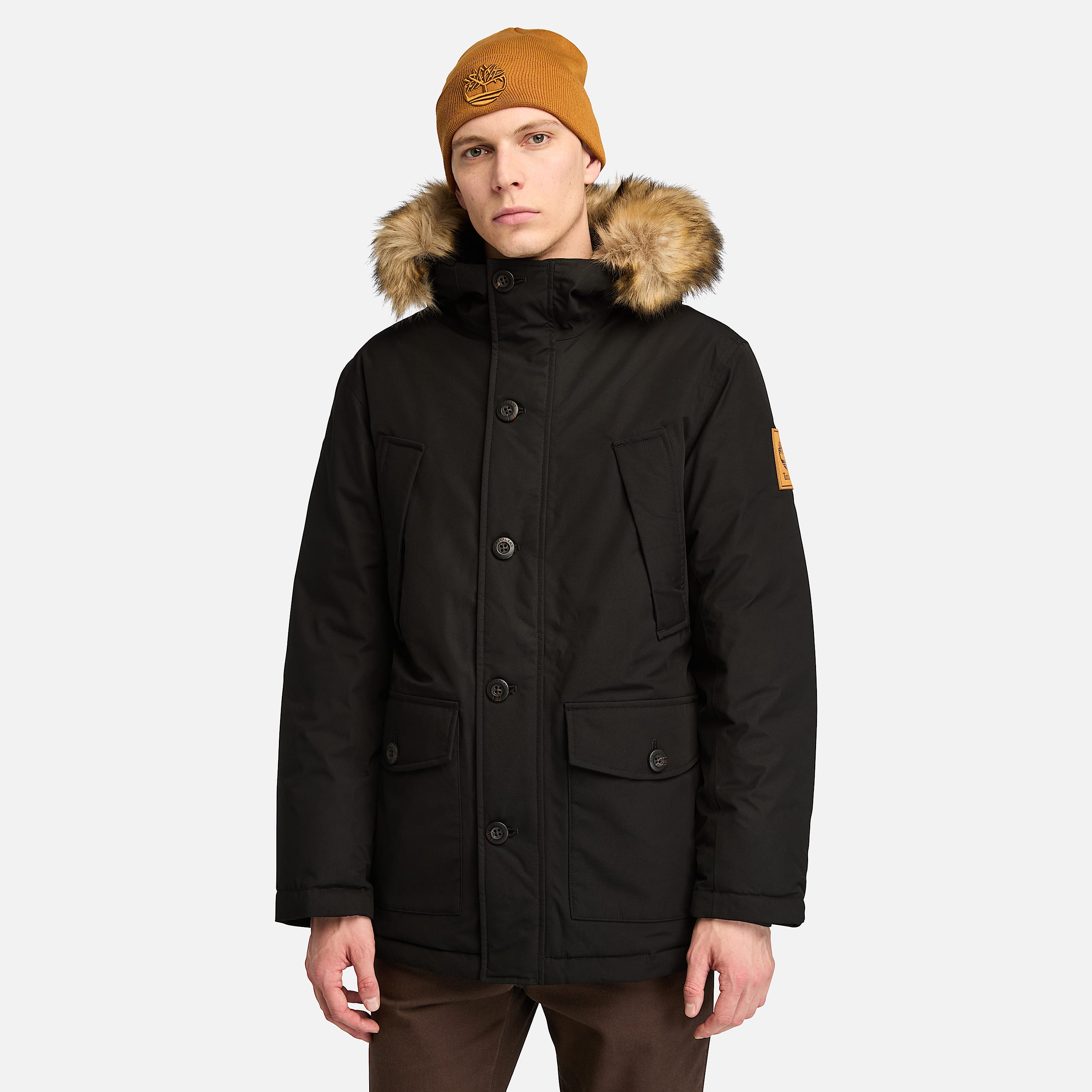 Scar Ridge Waterdichte Parka voor heren in zwart TBL zwart ALT1