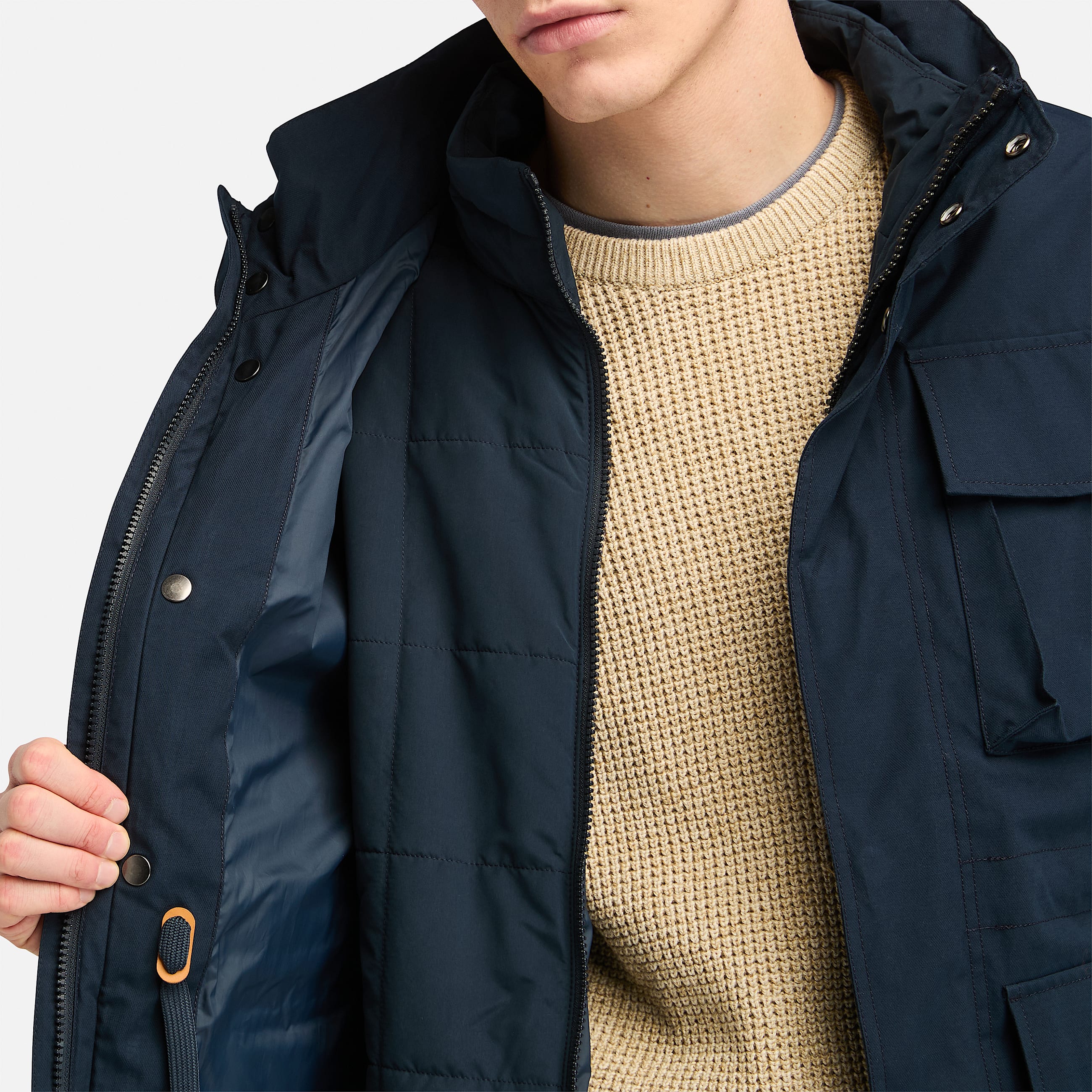 Veste impermable 3en1 Abington pour homme en bleu fonc TBL bleu ALT3